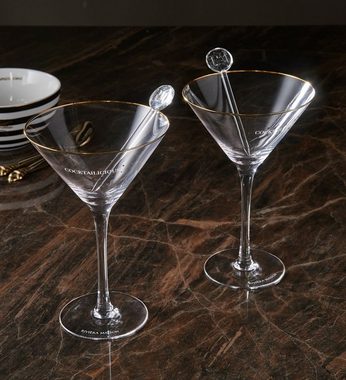 Rivièra Maison Cocktail-Set Rivièra Maison Cocktailicious Glass and Stick 2 Pcs., Cocktailgläser