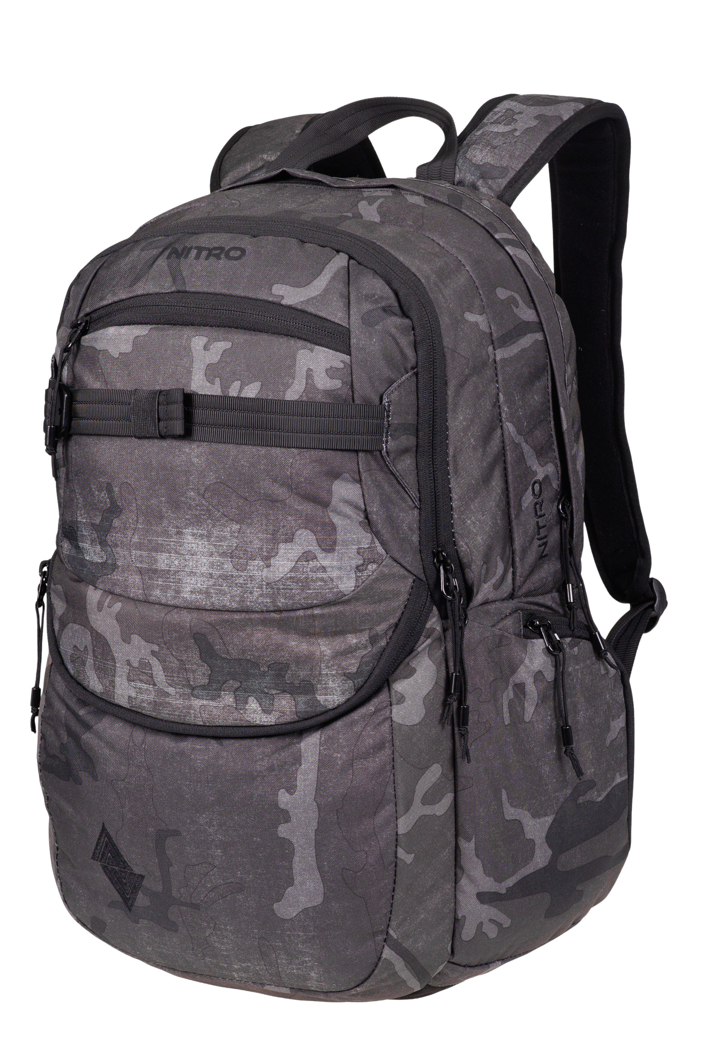 NITRO Schulrucksack Jungen Mädchen Future Hero Schultasche Rucksack (4 Teile Set, inkl. Mäppchen Box, inkl. Sportbeutel, inkl. Trinkflasche), viel Stauraum Laptopfach 2 Hauptfächer Daypack Auswahl rmtf