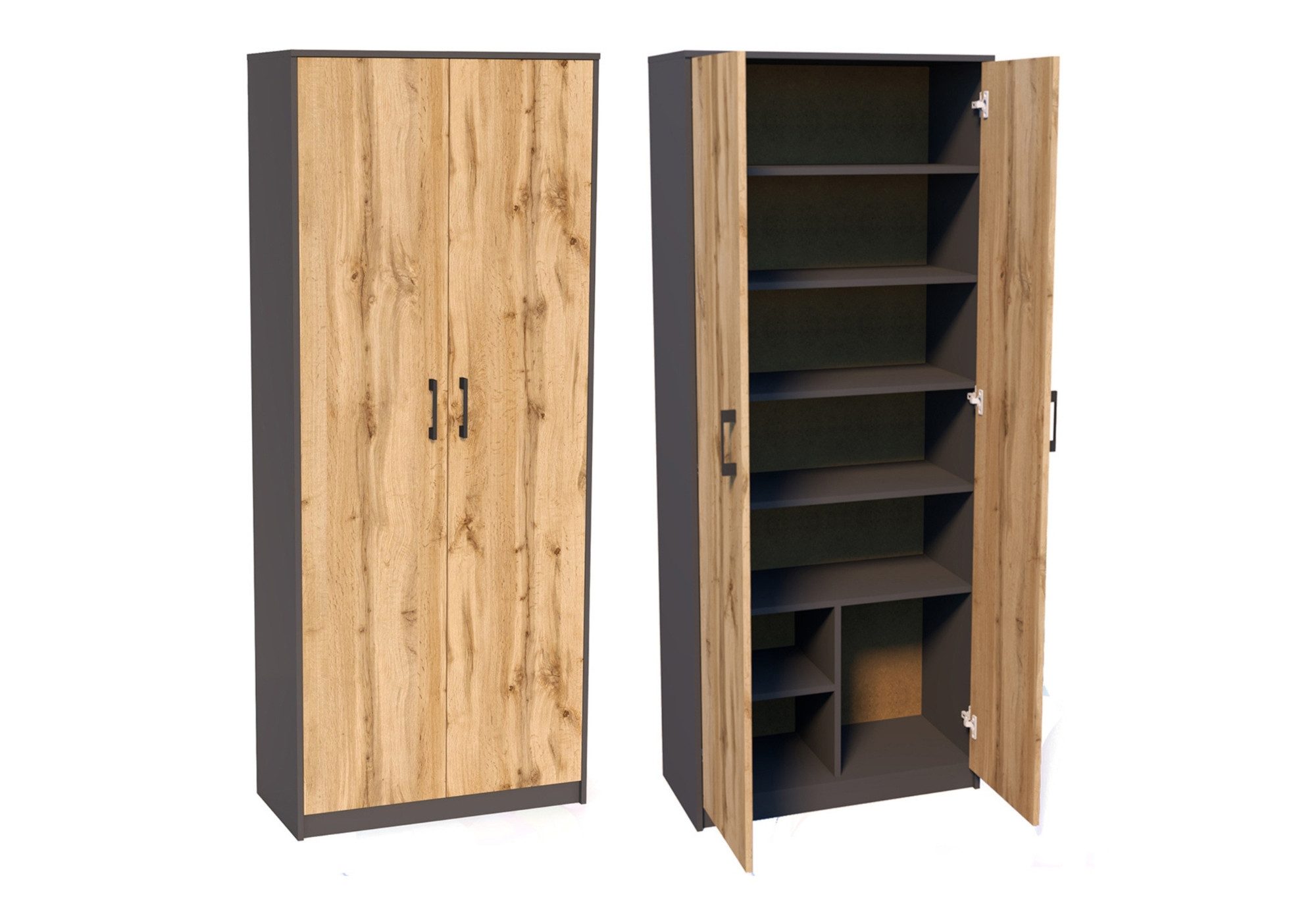 Home Collective Mehrzweckschrank mit 8 Fächern günstig online kaufen