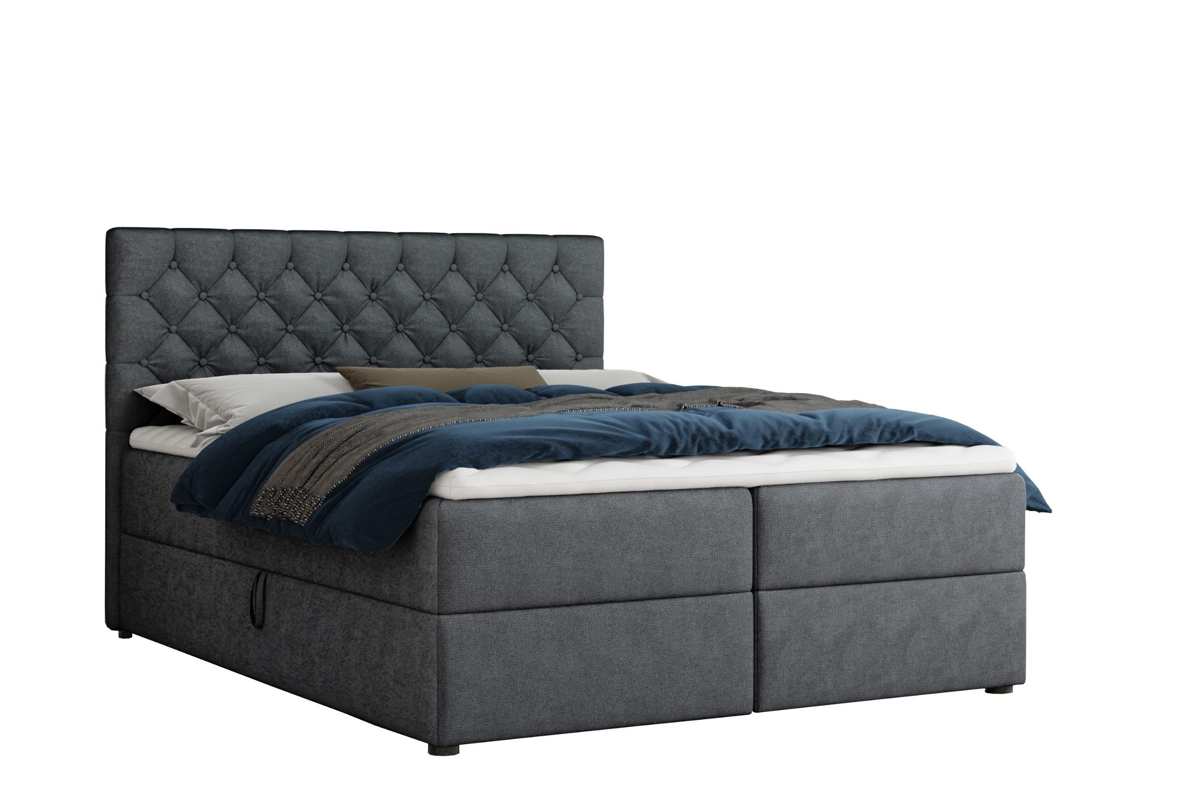 Deine Möbel 24 Boxspringbett MIRAMI Boxbett günstig online kaufen