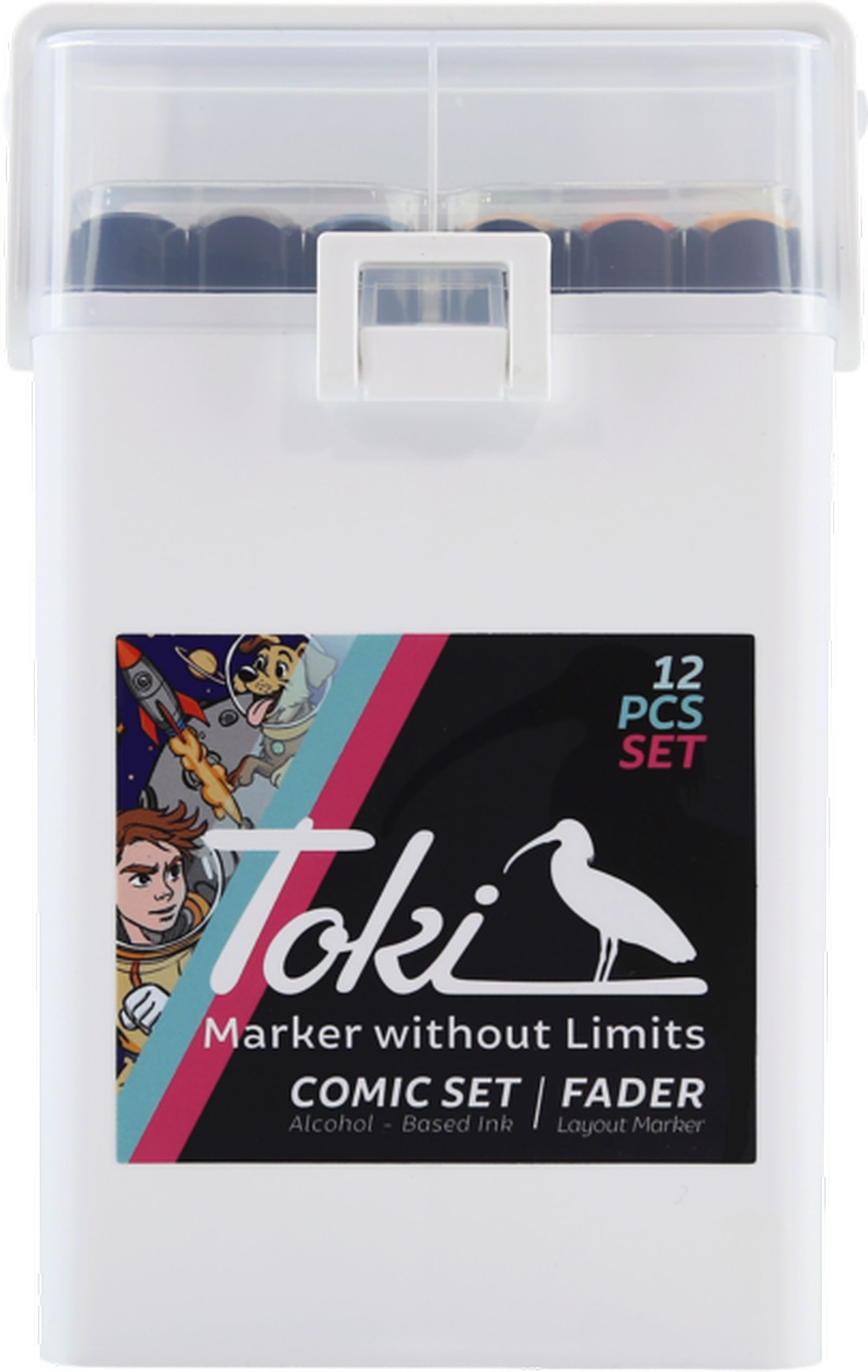 TOKI Marker FADER Layout Maker, (12-tlg), verschiedene Varianten