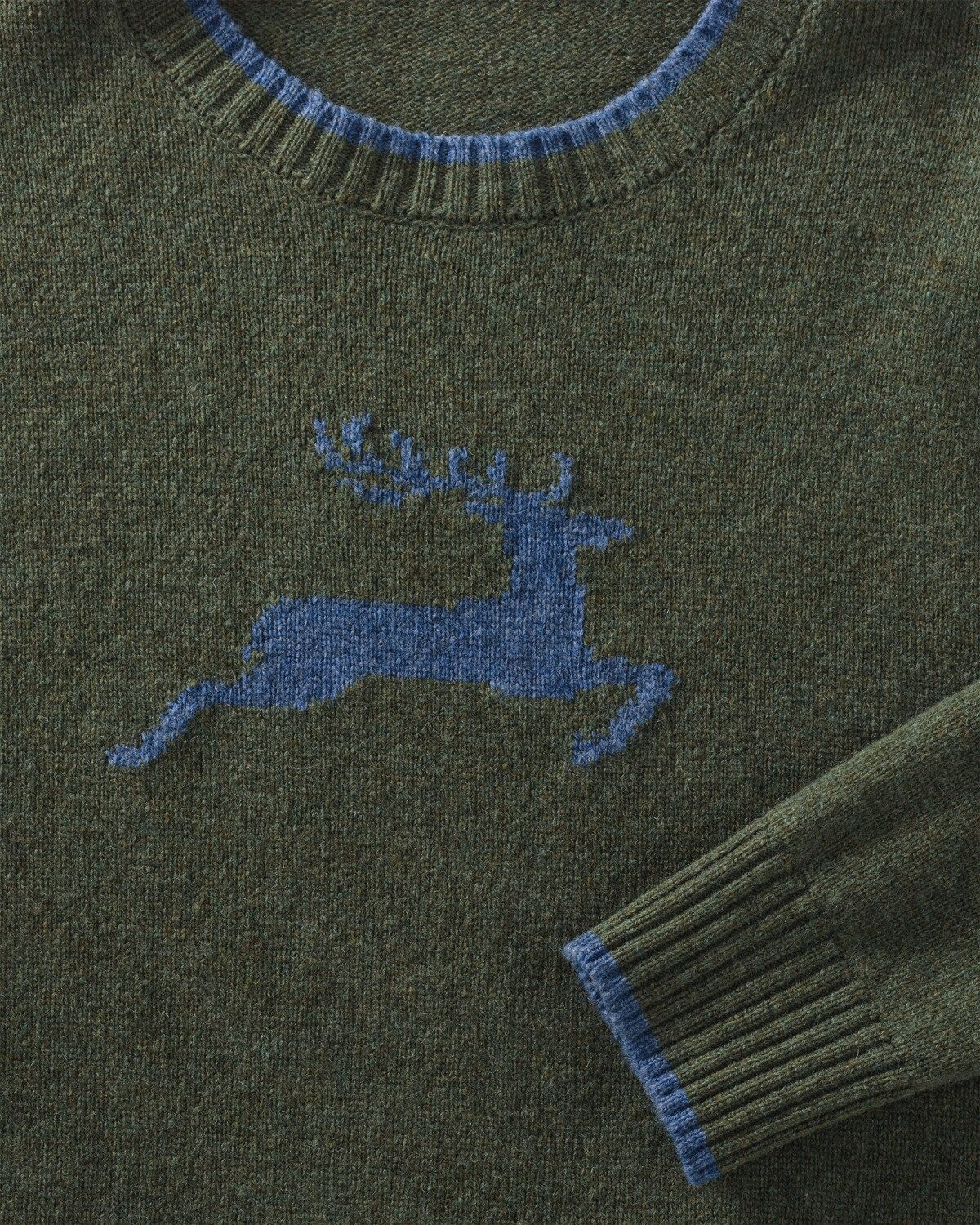 Reitmayer Strickpullover Strickpullover mit Hirschmotiv