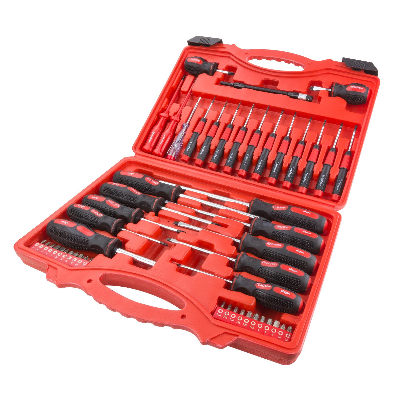 DEMA Schraubendreher Schraubendreher Set 49tlg