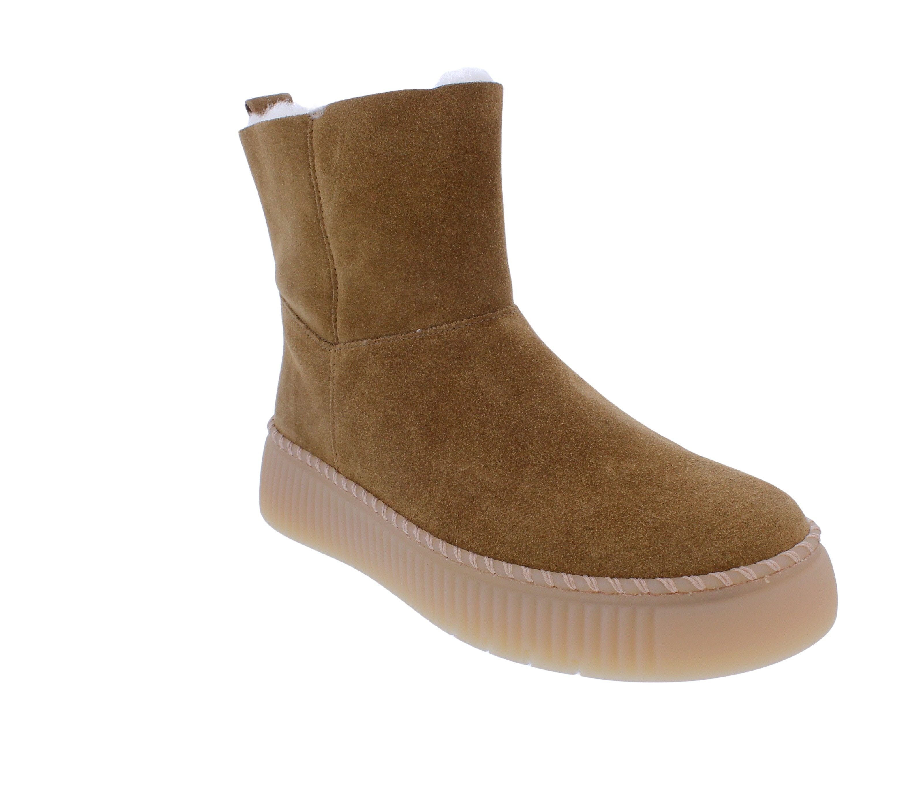 Gabor Gabor Bootie 73.542.14, Velourleder, Lion - Hellbraun, Innenfutter Ec günstig online kaufen