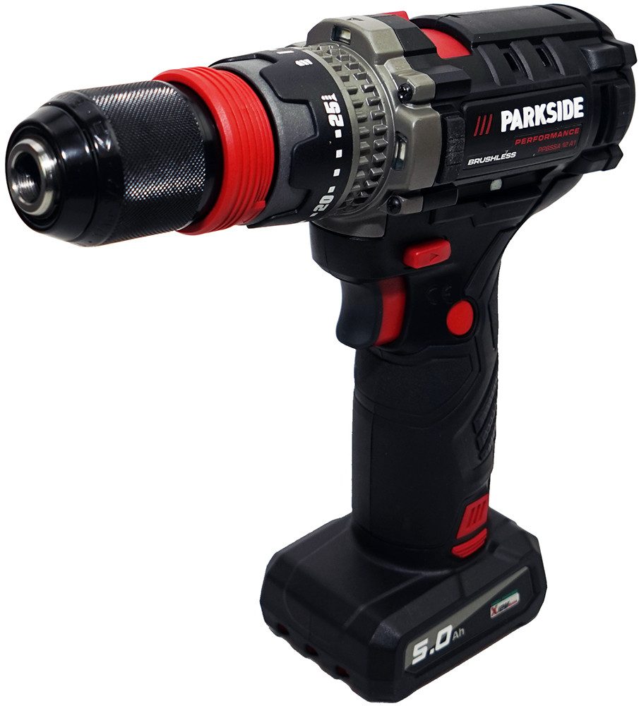 PARKSIDE PERFORMANCE® Akku-Bohrschrauber 12V Bohrschrauber Акумуляторні шуруповерти PPBSSA 12 inkl 5Ah Akku/6A Ladegerät, 12 V, max. 1500 U/min, Leistungsstarker 12V/5Ah Performance-Akku