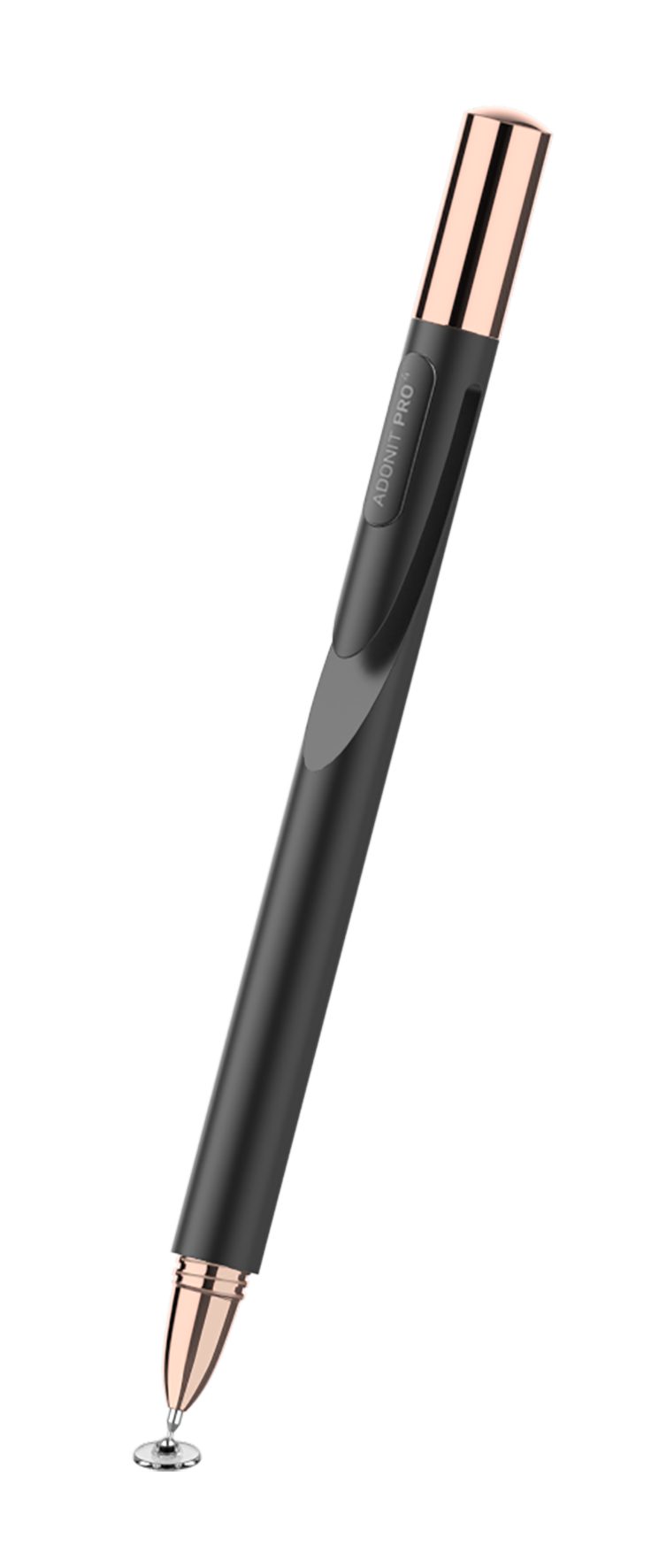Adonit Eingabestift Pro 4 Stylus Pen für alle Touchscreen Geräte Präzisionsscheibe mit Dämpfung, Metallgehäuse