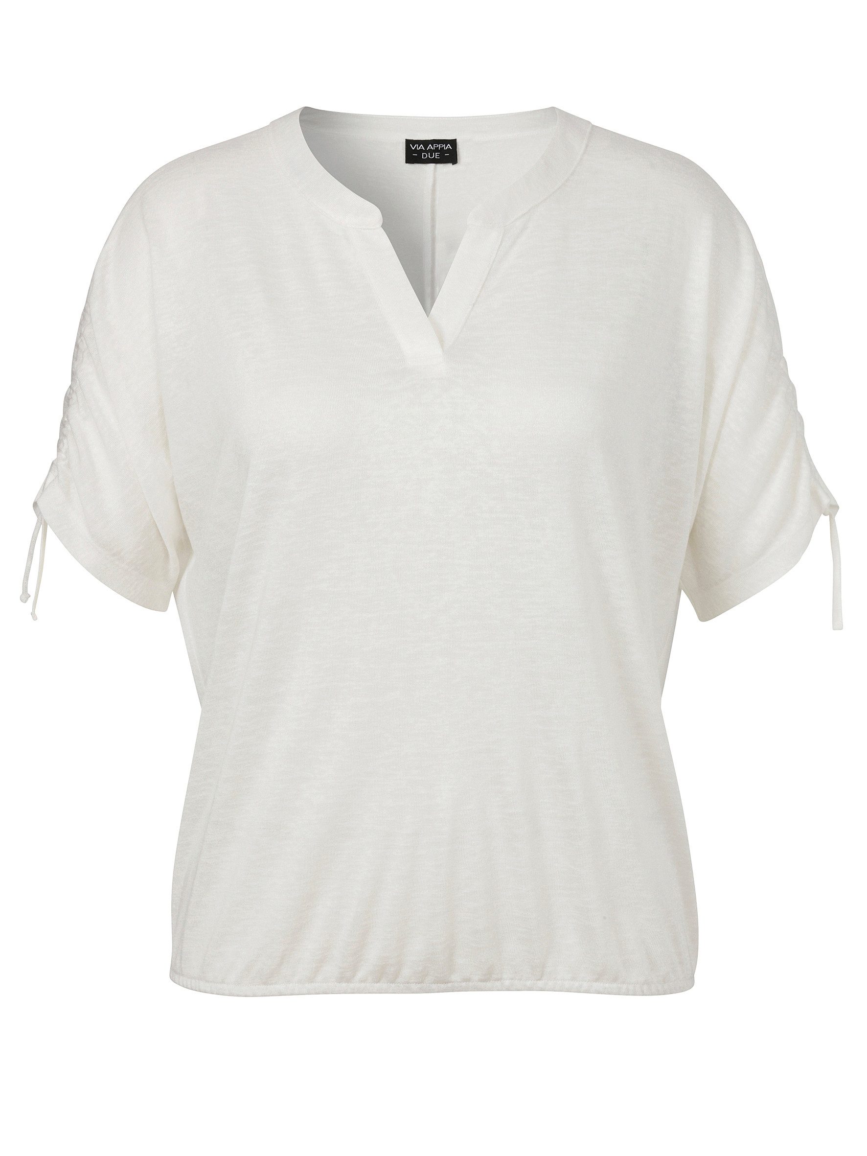 VIA APPIA T-Shirt T-Shirt V-Ausschnitt 1/2 Arm günstig online kaufen