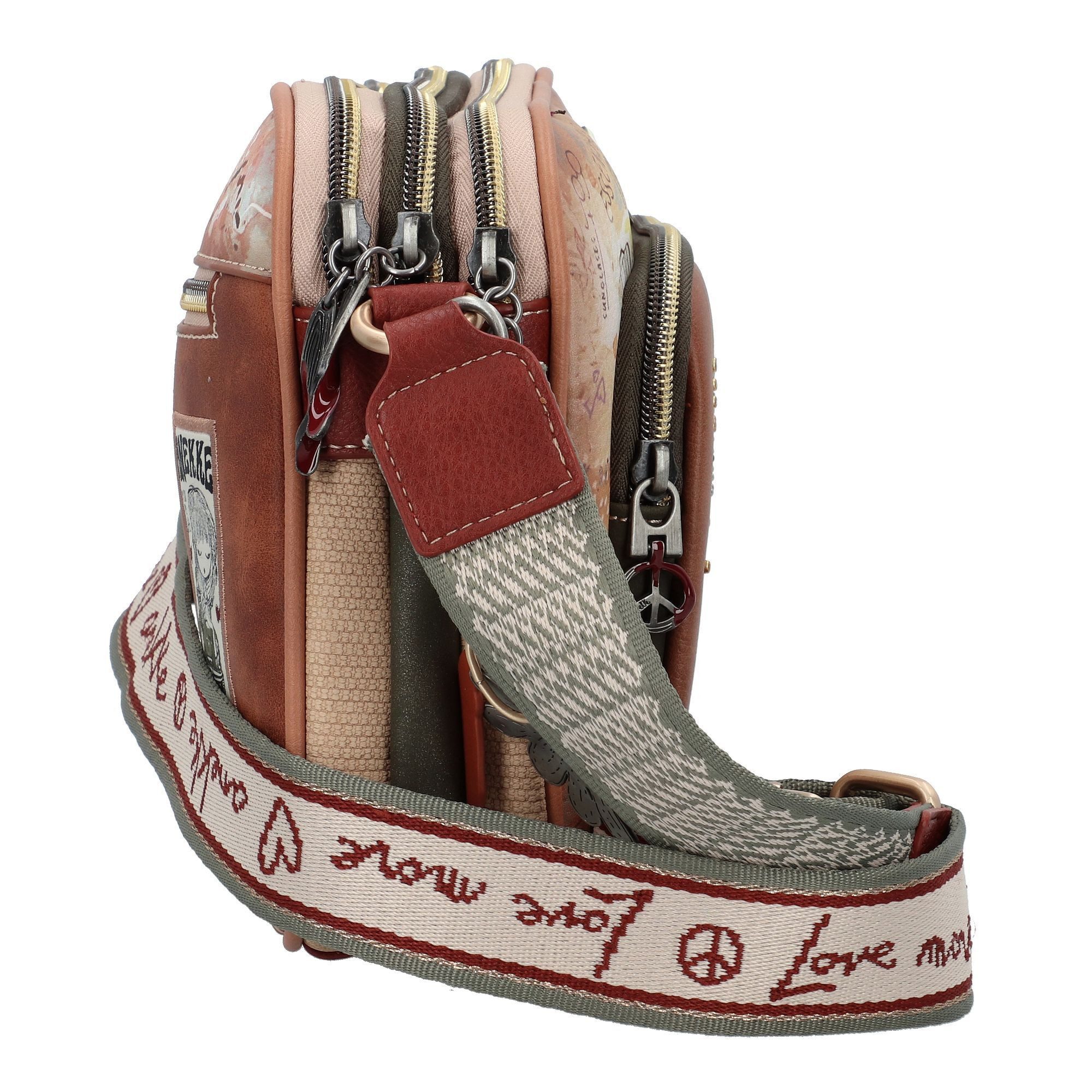 Anekke Umhängetasche Flower, Polyurethan