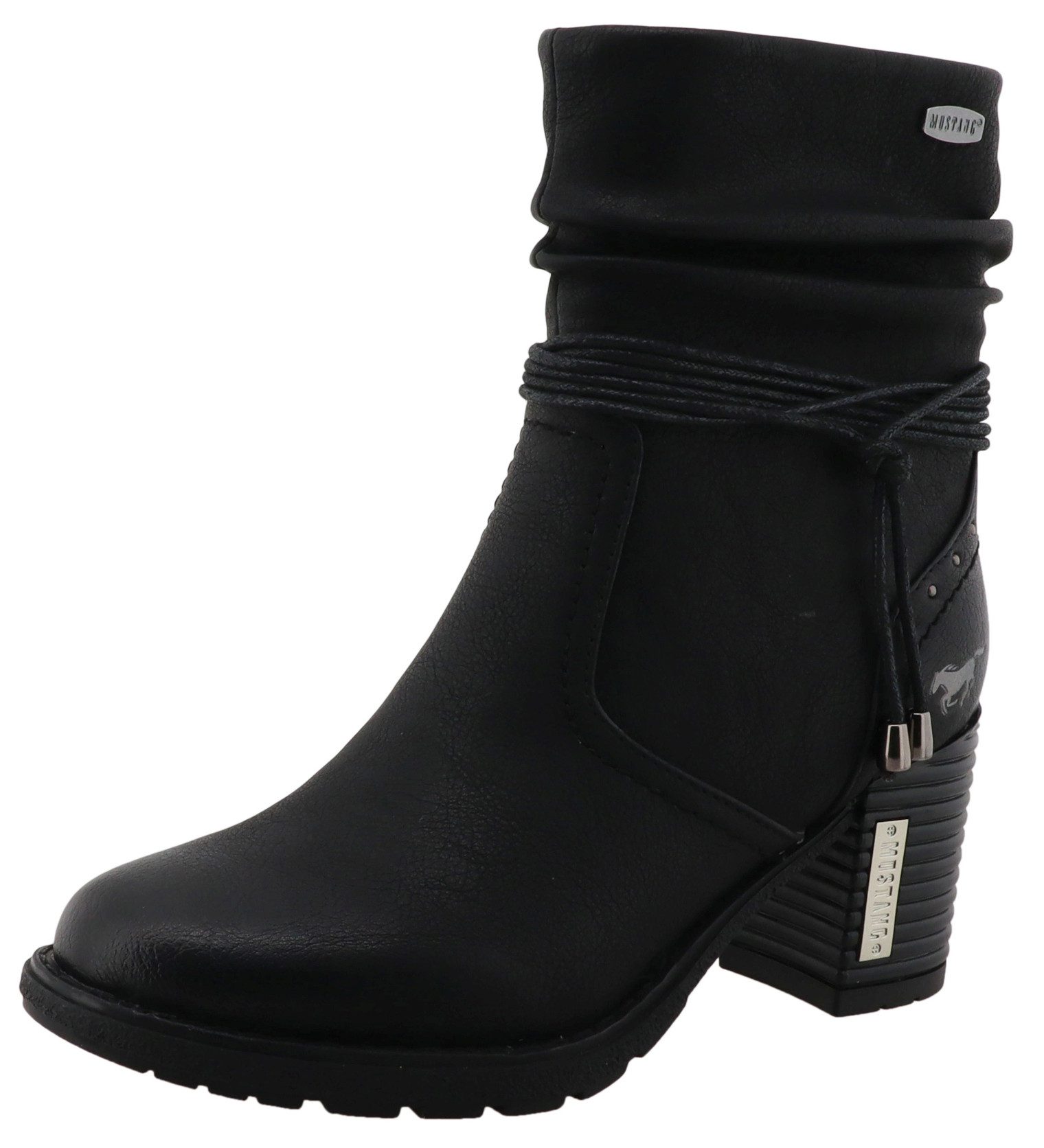 Mustang Shoes 15M0182006 001 Black Stiefelette