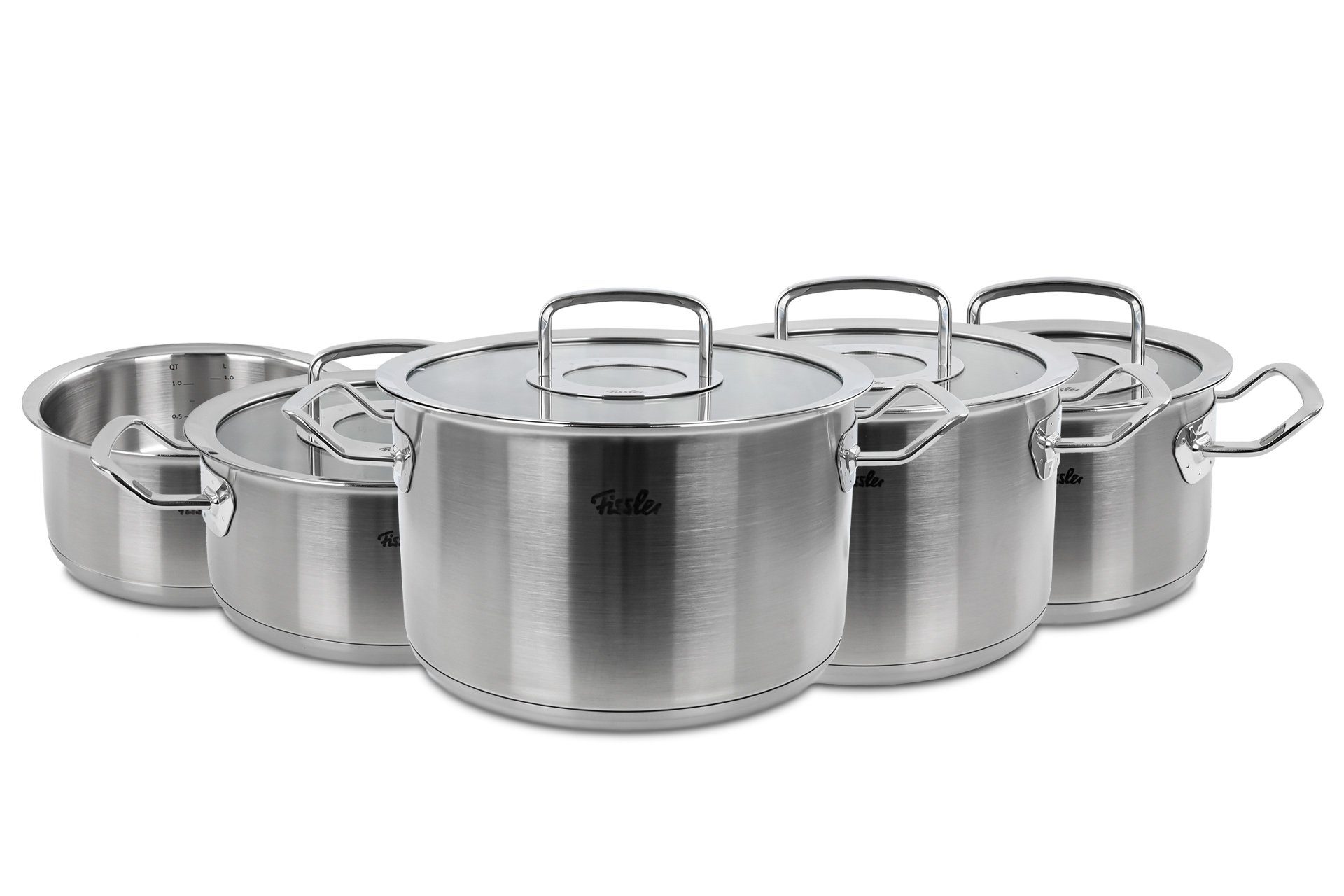 in Collection/Edelstahl-Kochtopfset, Original-Profi 5-teilig, Kochtopf Fissler Fissler