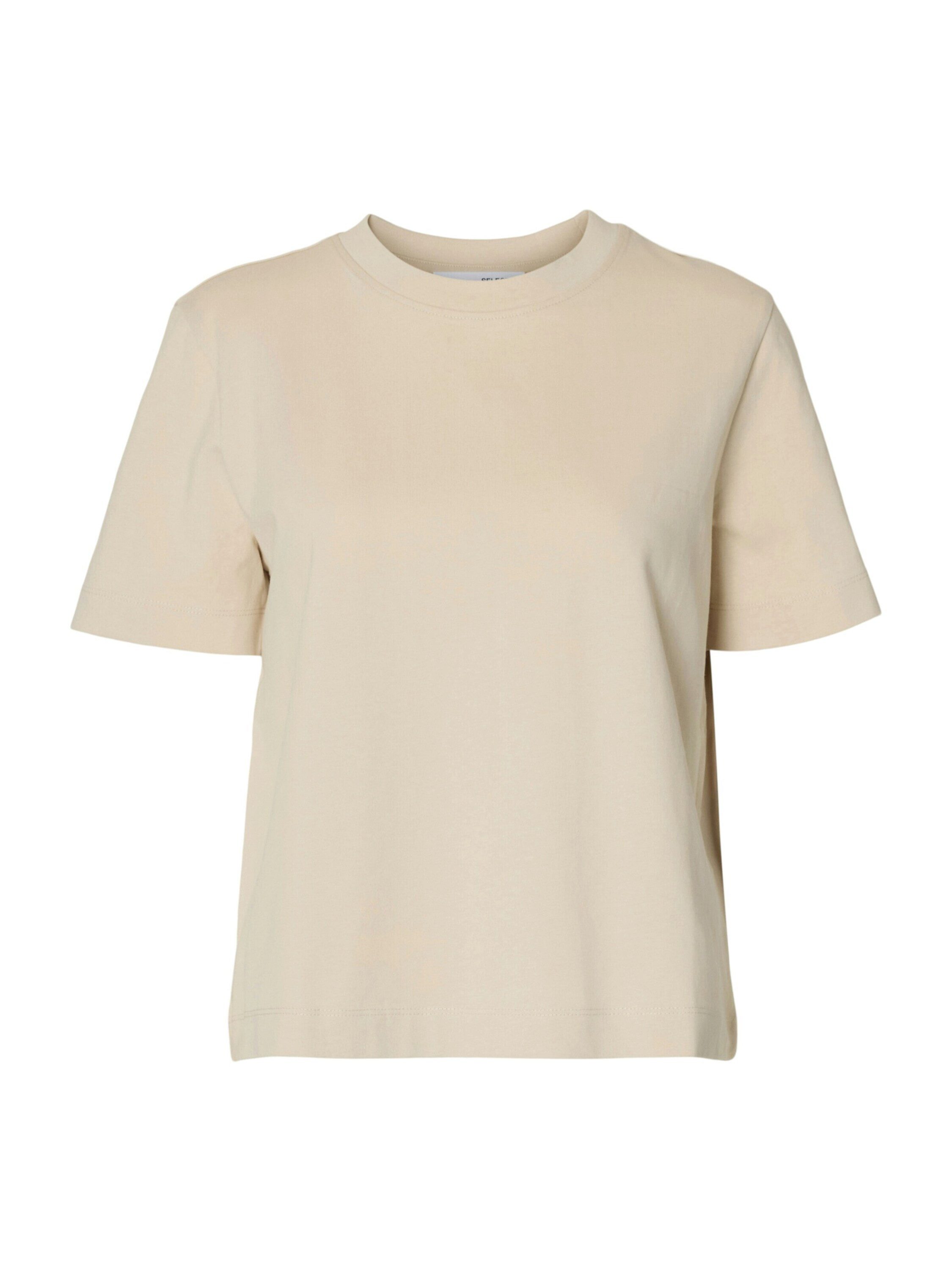 Selected T-Shirt SLFEssential (1-tlg) Plain/ohne Details