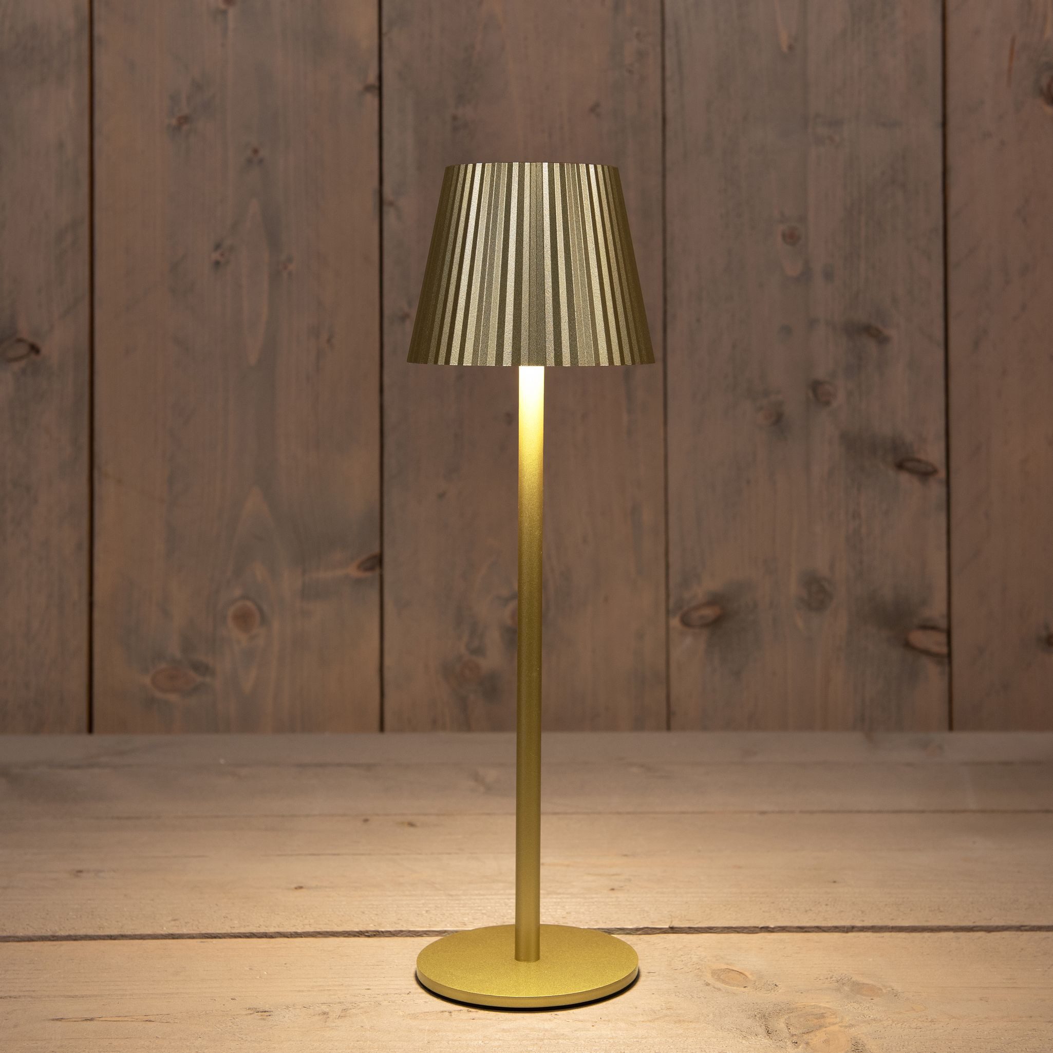 Coen Bakker Deco BV LED Tischleuchte Touch Tischlampe dimmbar mit Akku, In-/Outdoor, Touch-Funktion, LED fest verbaut, Warmweiß, Kaltweiß, Tageslichtweiß