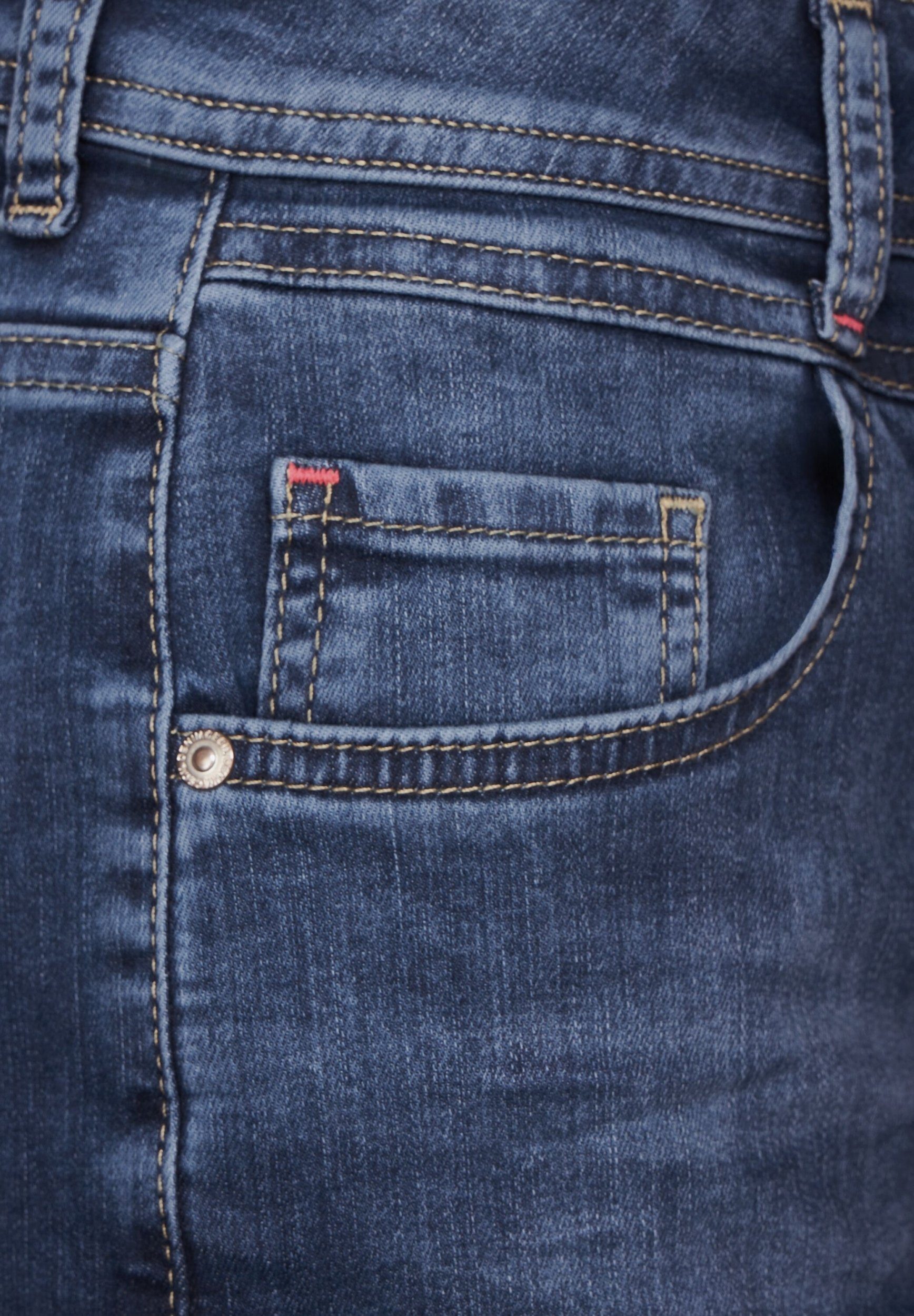 Blue Neele Style 5-Pocket-Hose TOS Cecil Mid