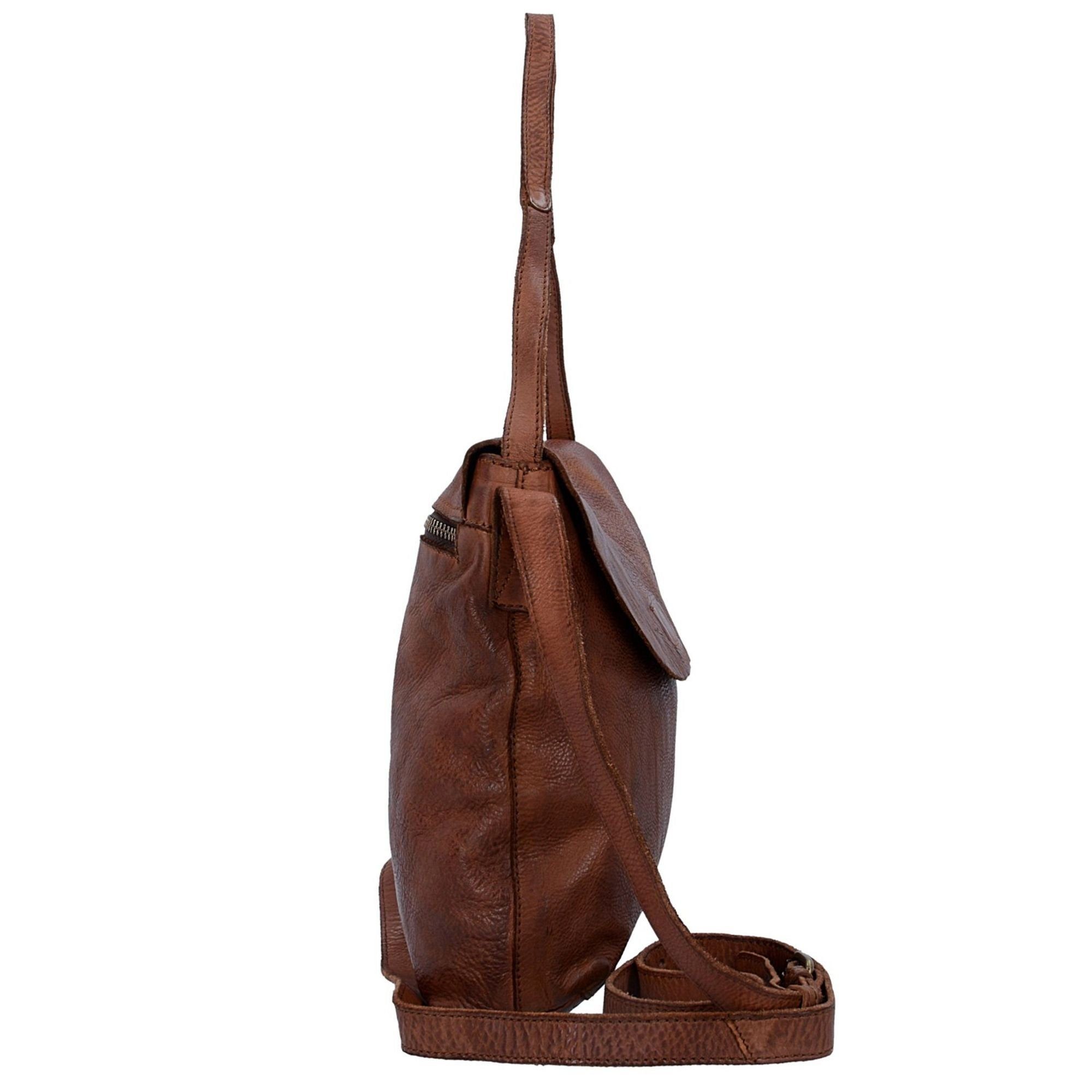 Harold's Schultertasche Submarine, Leder