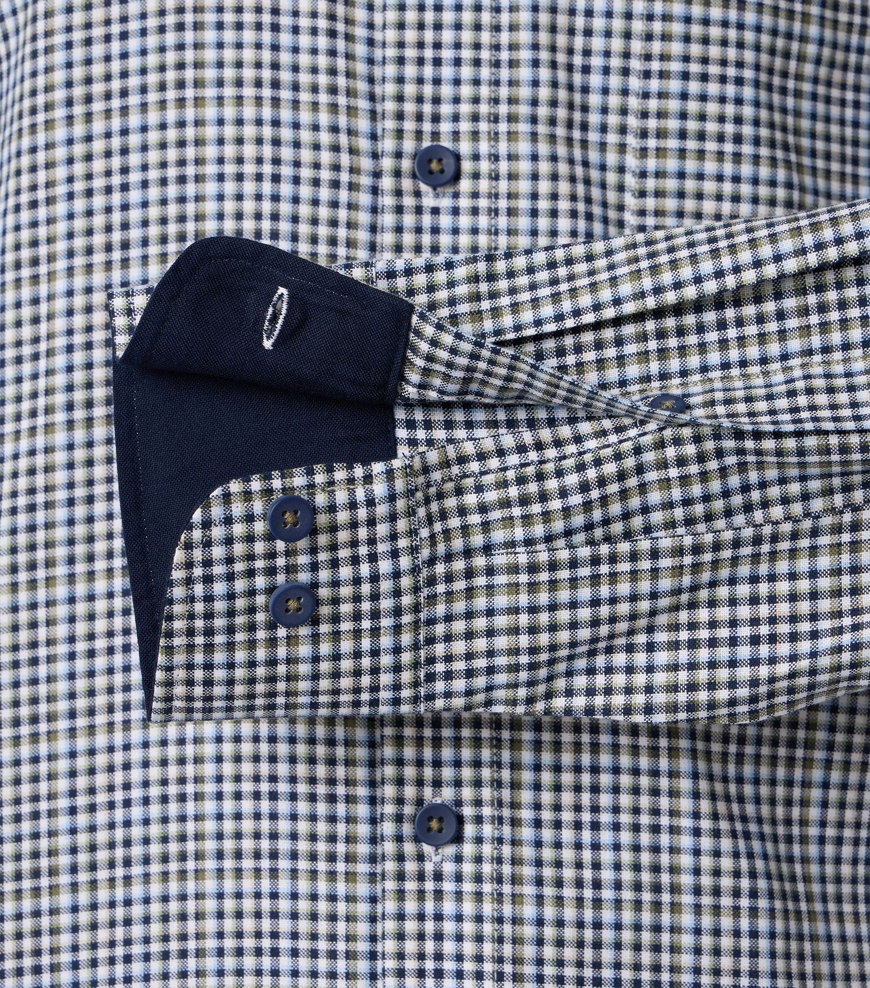 Redmond Langarmhemd 251060111 Button-Down-Kragen