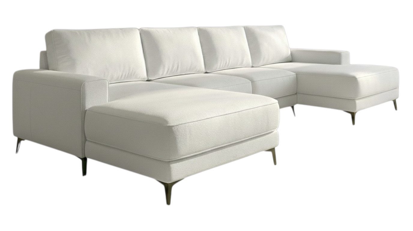 A&J MöbelLand GmbH Ecksofa VALTOR mit Schlaffunktion, Bonellfederkern und Bettkasten, TOP ANGEBOT!