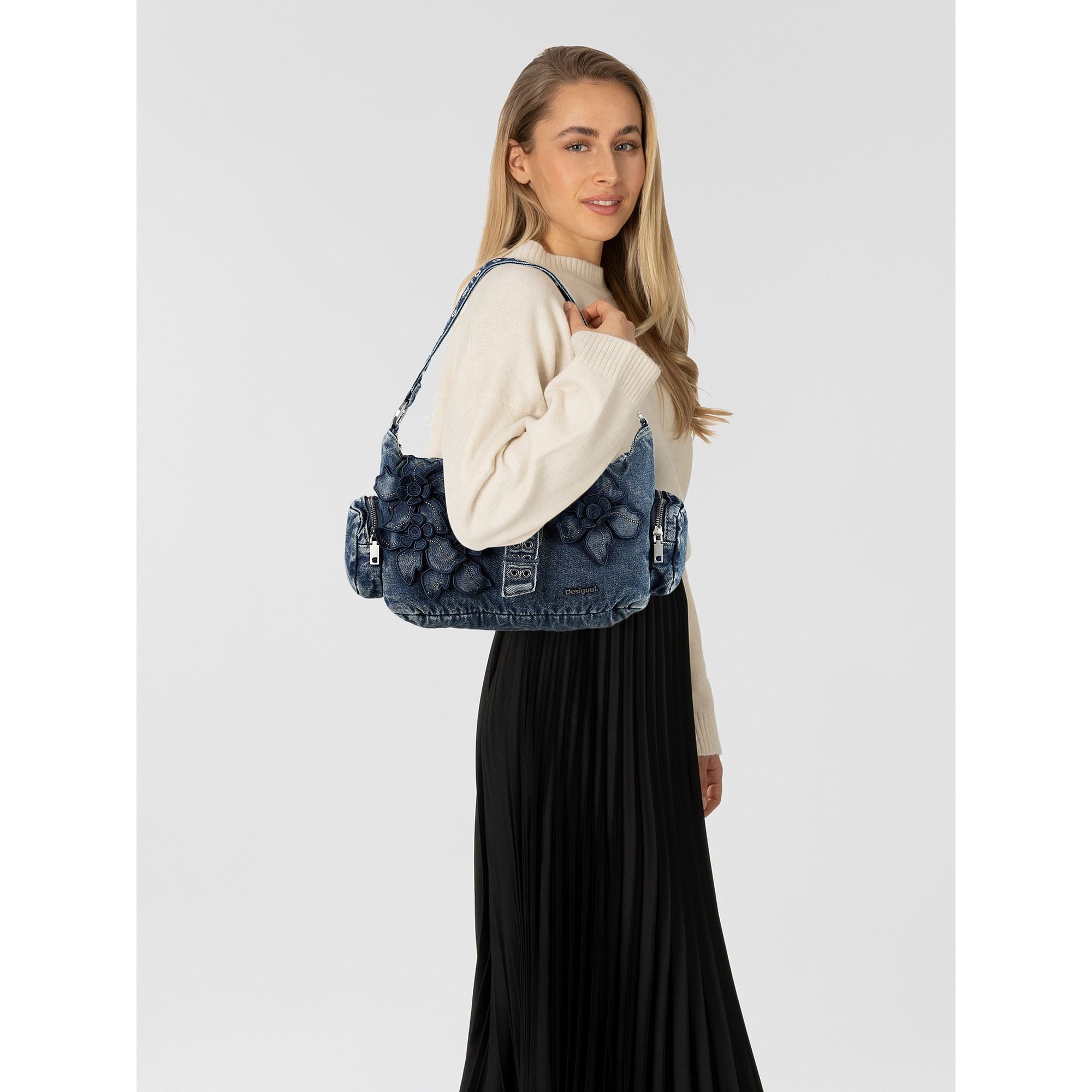 Desigual Schultertasche Curio, Polyester