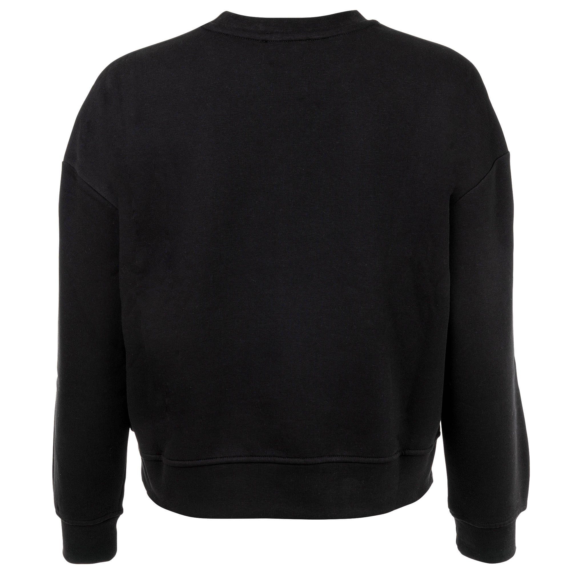 Emporio Armani Sweater Damen Sweatshirt Baumwolle Iconic Terry günstig online kaufen