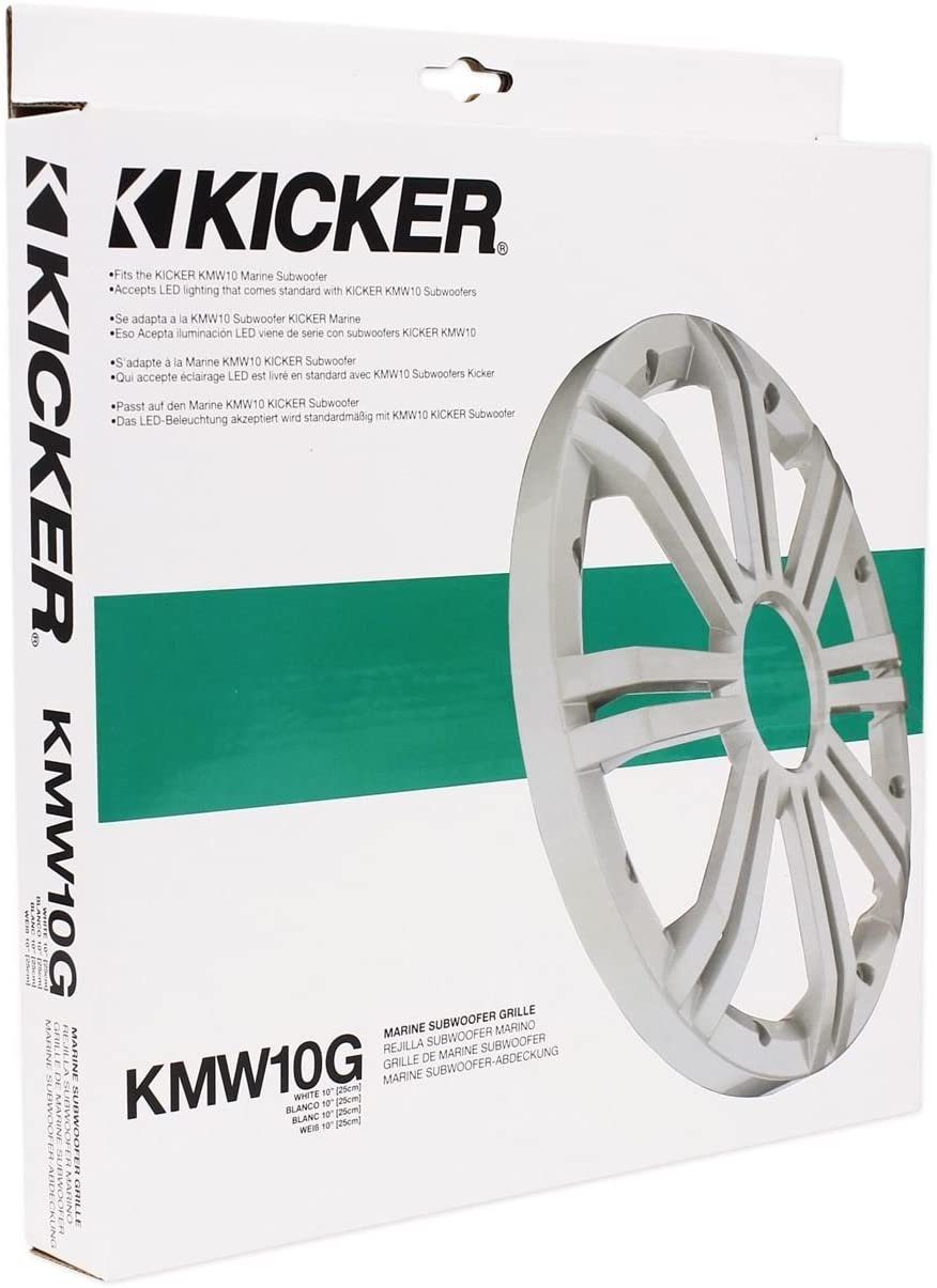 Kicker 41KMW10GW KMW10G weiß. 25cm Gitter Woofer KM10 Автомобильный сабвуфер (max.: W cm)