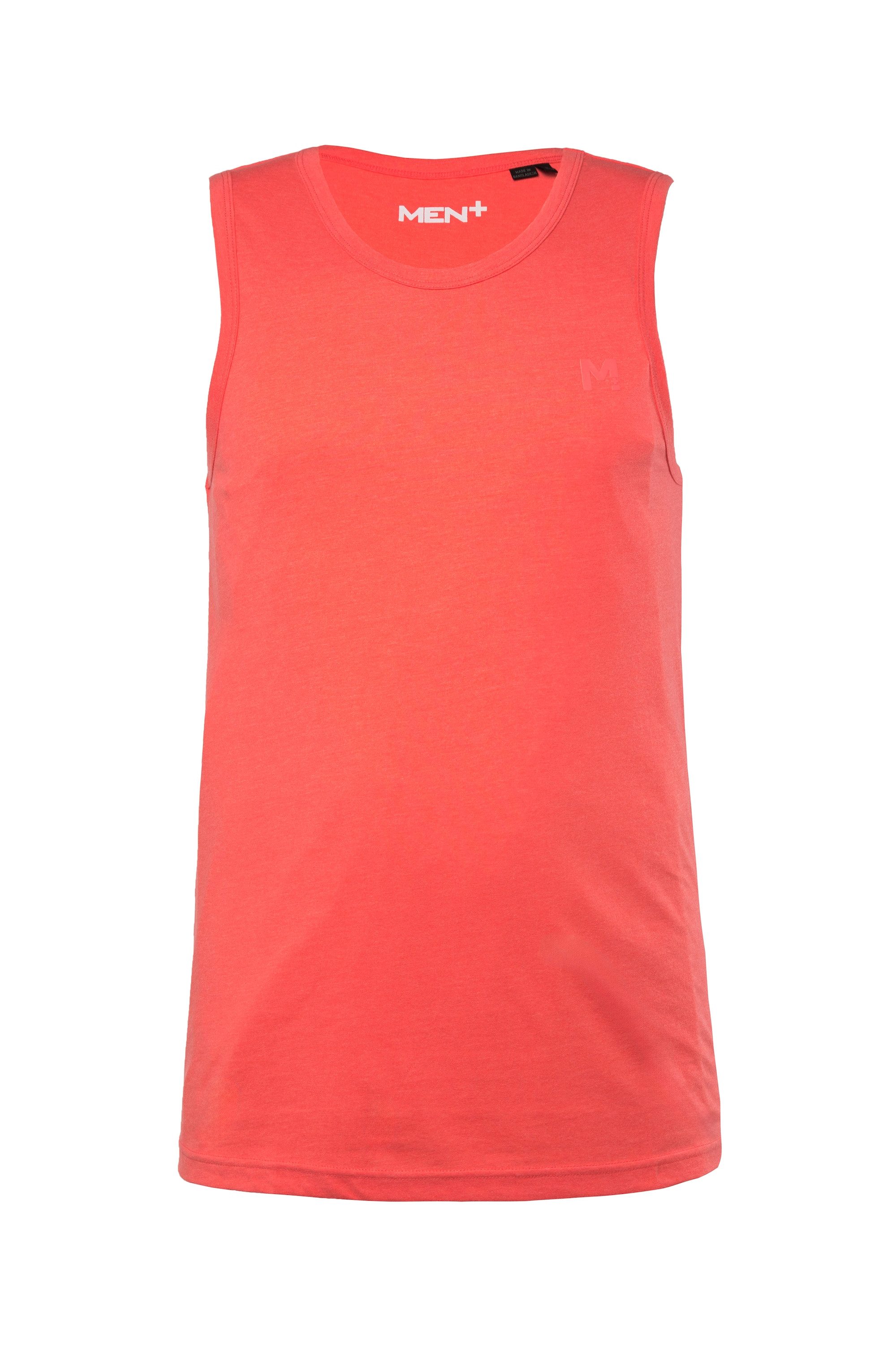 Men Plus T-Shirt Tanktop Basic Rundhals
