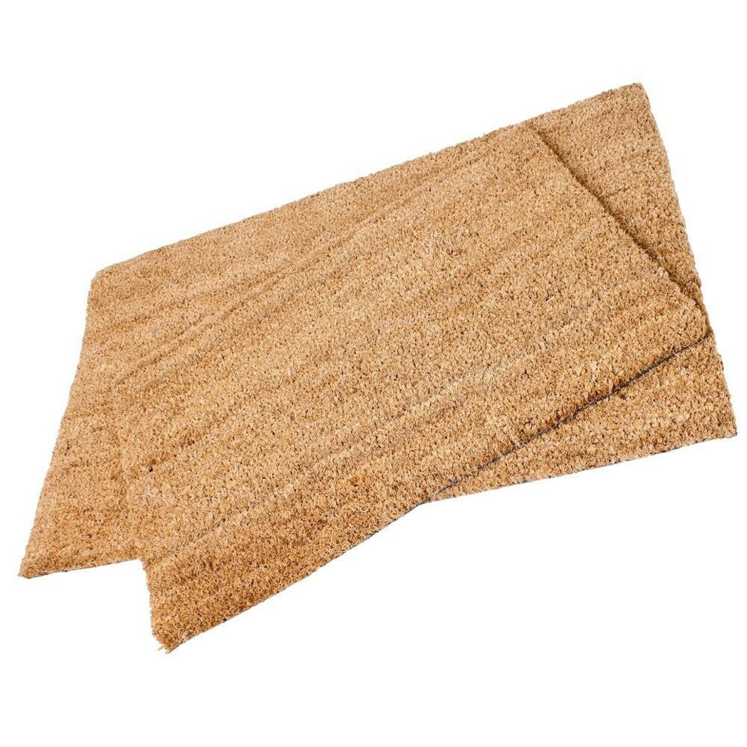 Mojawo Fußmatte Kokos Fußmatte Schmutzfangmatte Schuhabstreifer günstig online kaufen