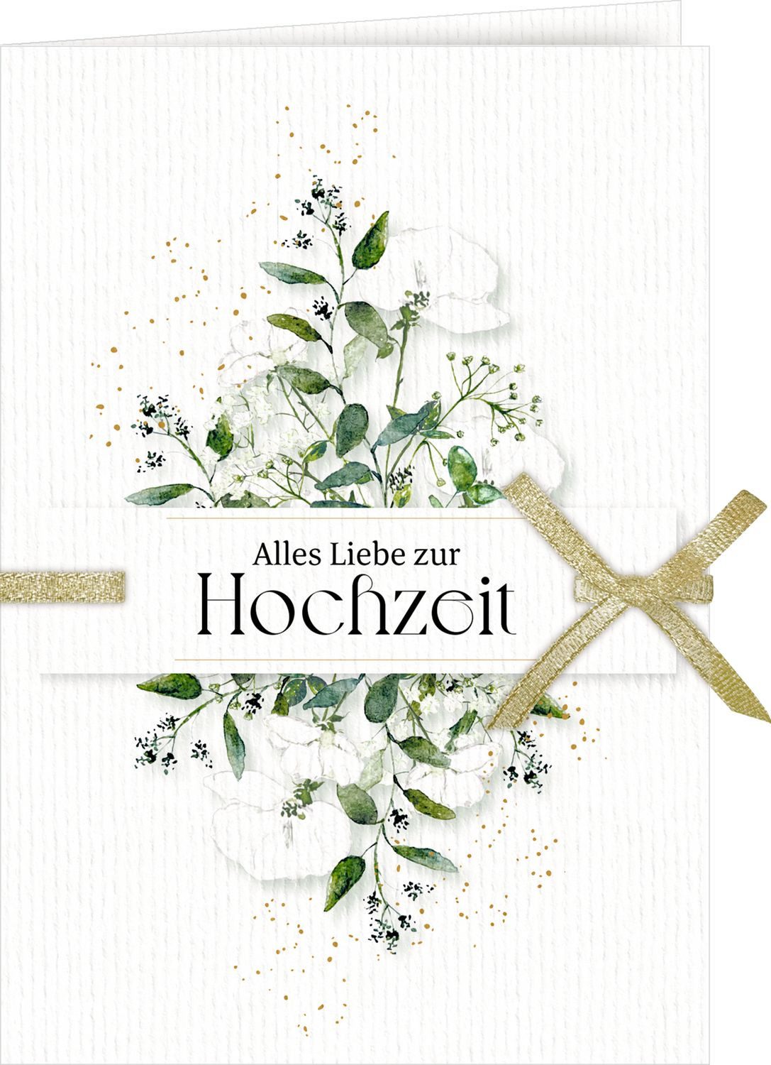 Coppenrath Grußkarten Grußkarte mit Kuvert – Alles Liebe zur Hochzeit