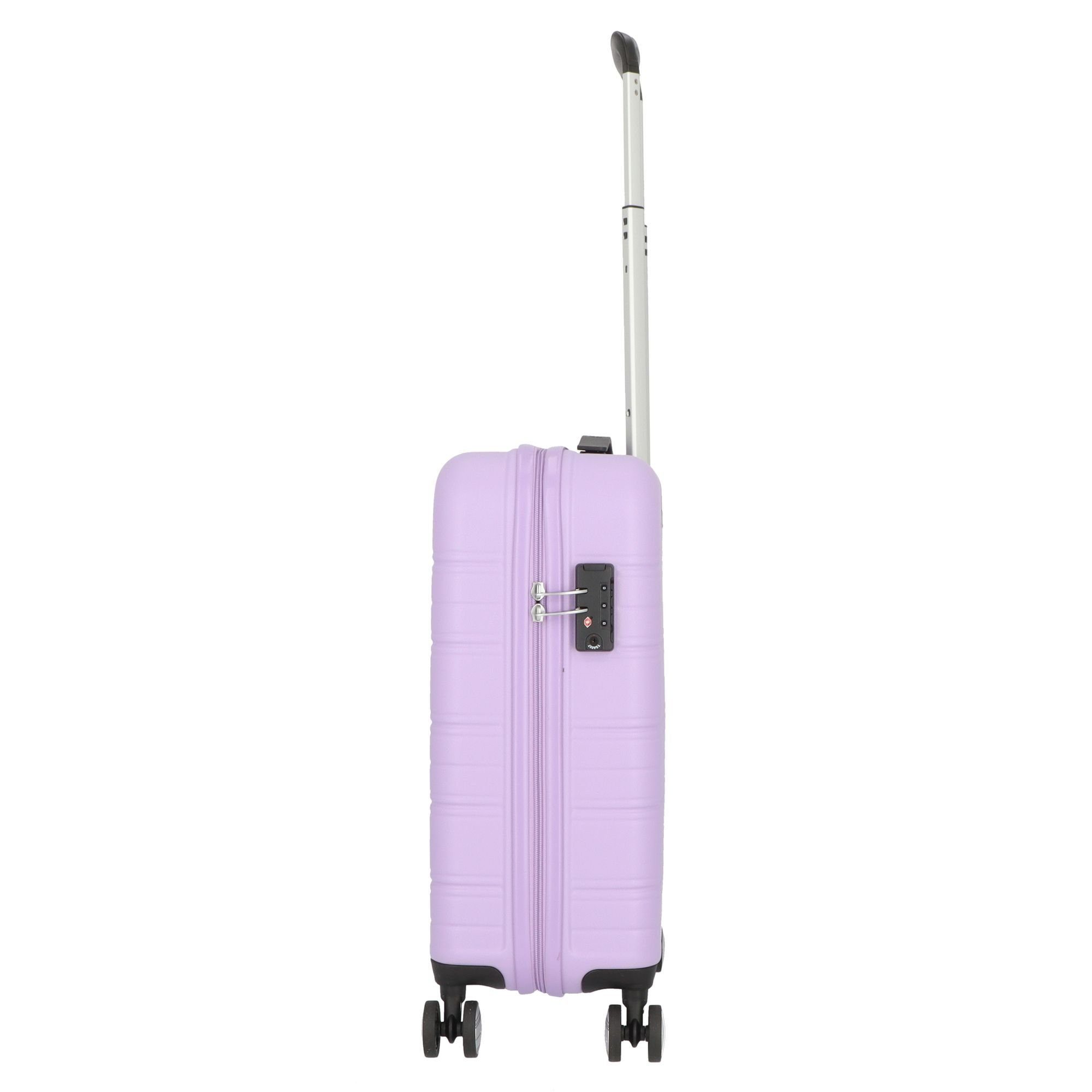 Tourister® matt lavender Handgepäck-Trolley Rollen, Turn, High ABS 4 American