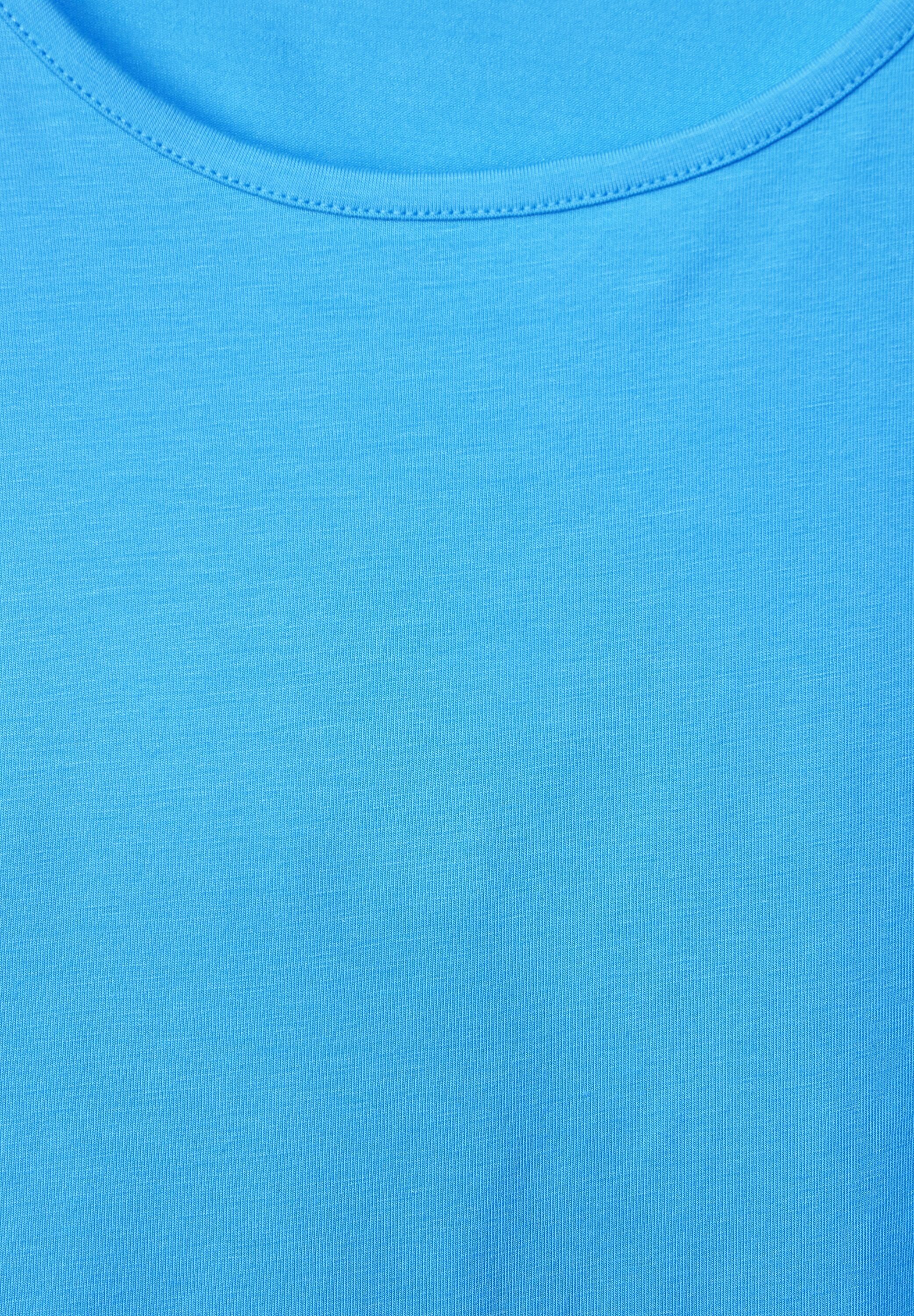 blue in STREET T-Shirt splash ONE Unifarbe