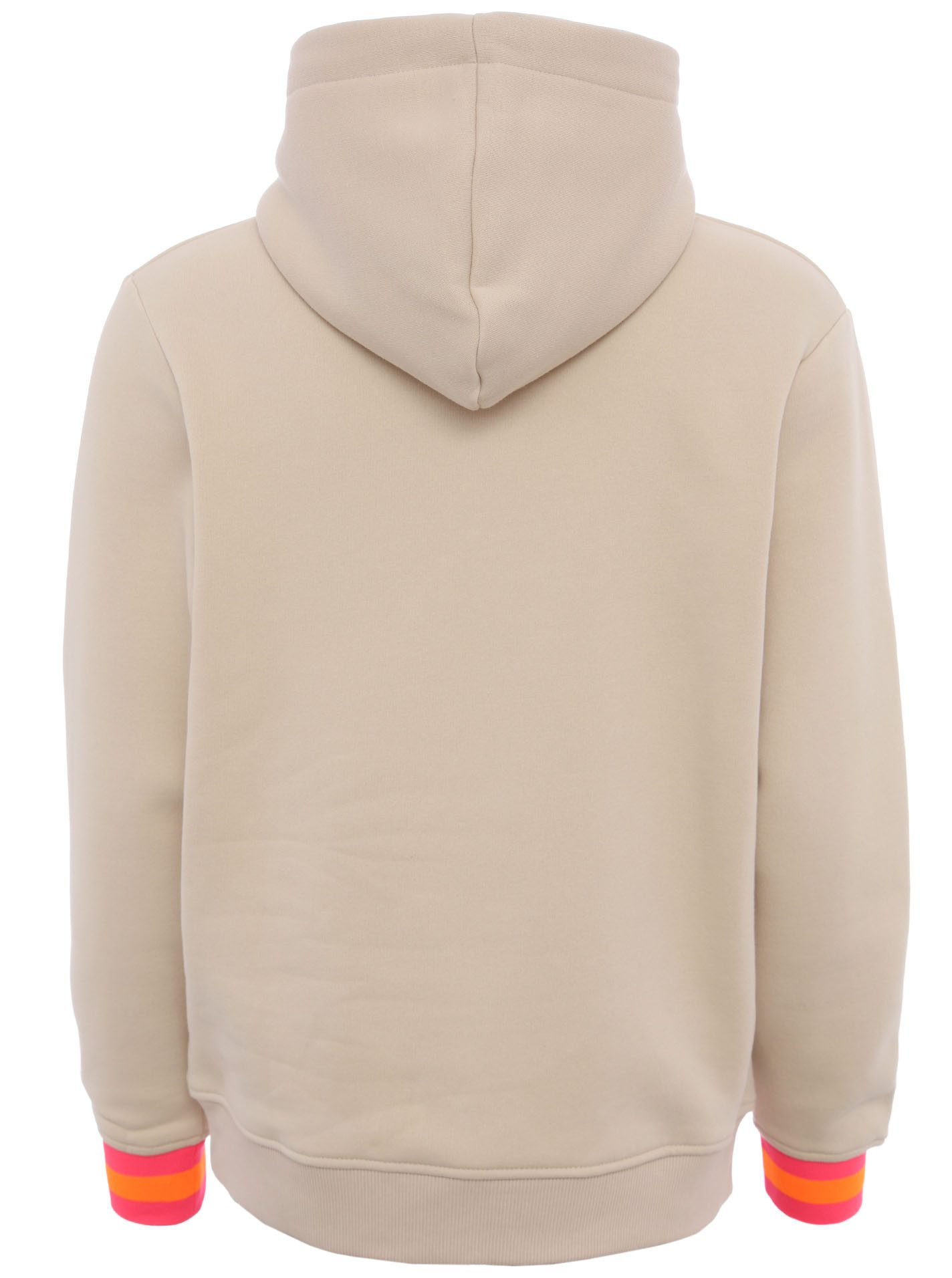 Zwillingsherz Hoodie "Rahel" Kontrastbündchen, Kängurutasche, Langarm, Kapuze, Kordelzug