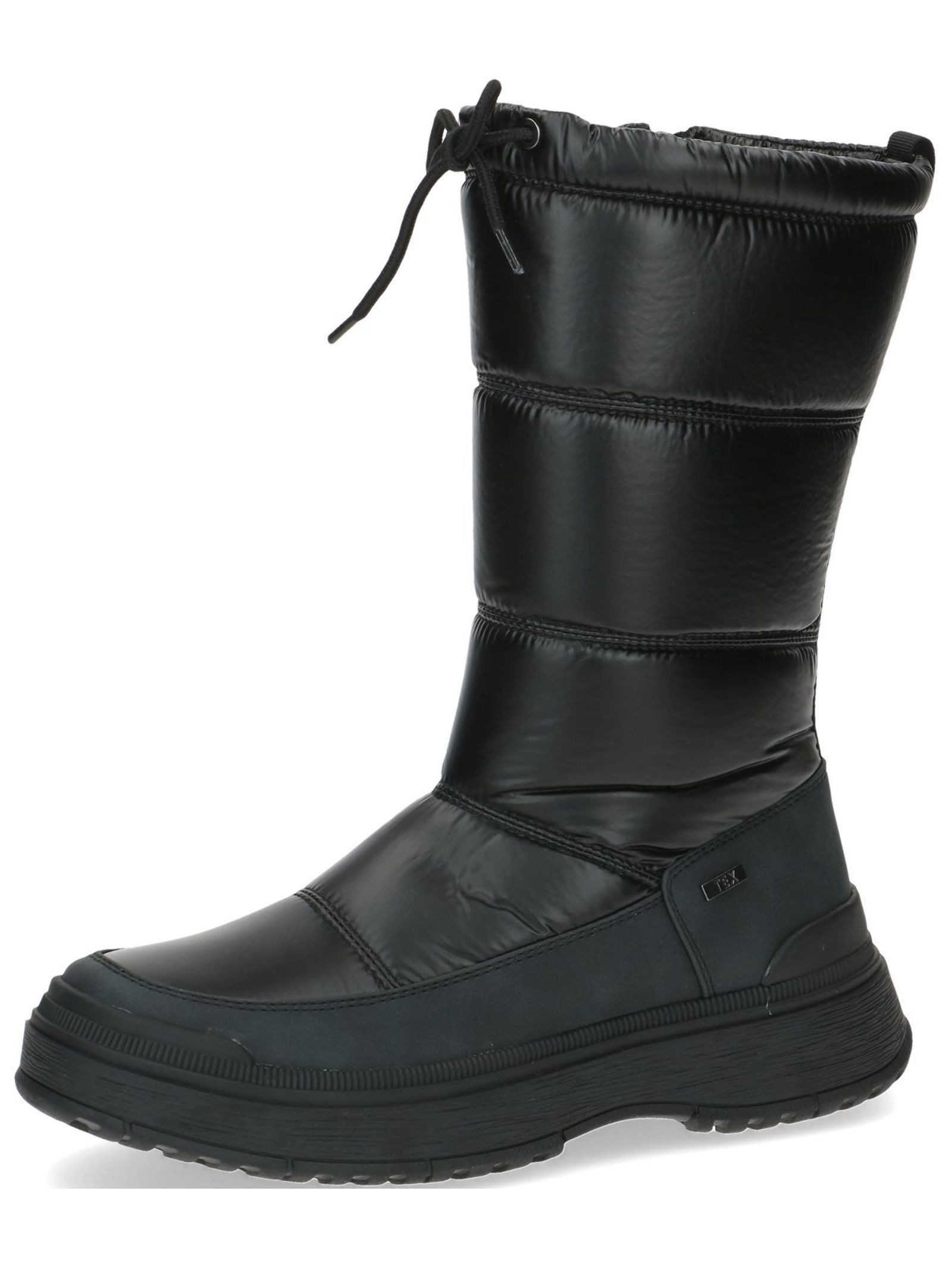 Stiefel Lederimitat/Textil . Stiefel
