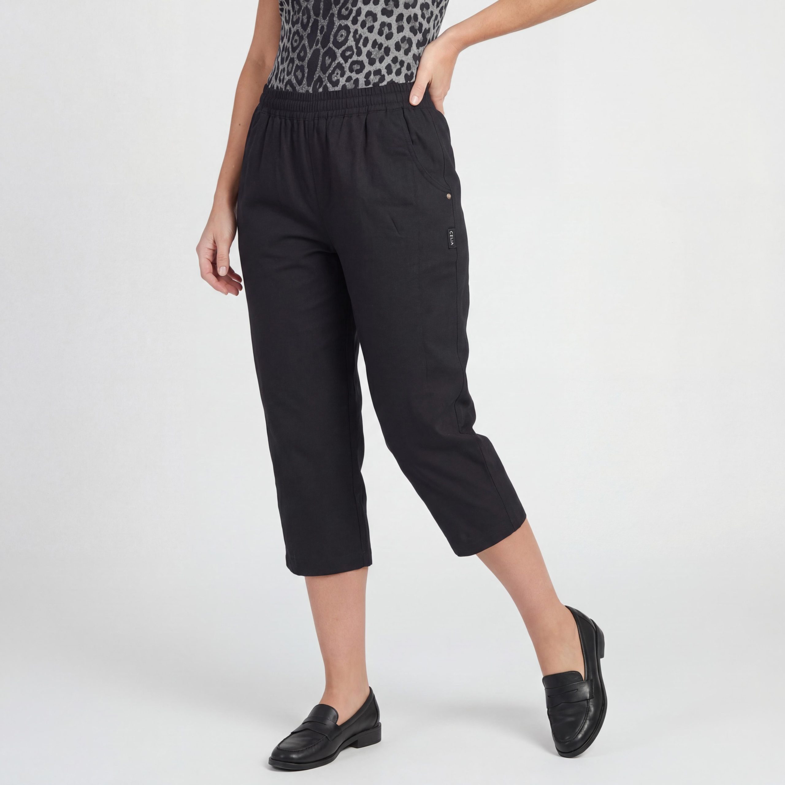 OriginalYou Caprihose Damen Sommerhose mit Stretch 7/8 Capri Schlupfhose be günstig online kaufen
