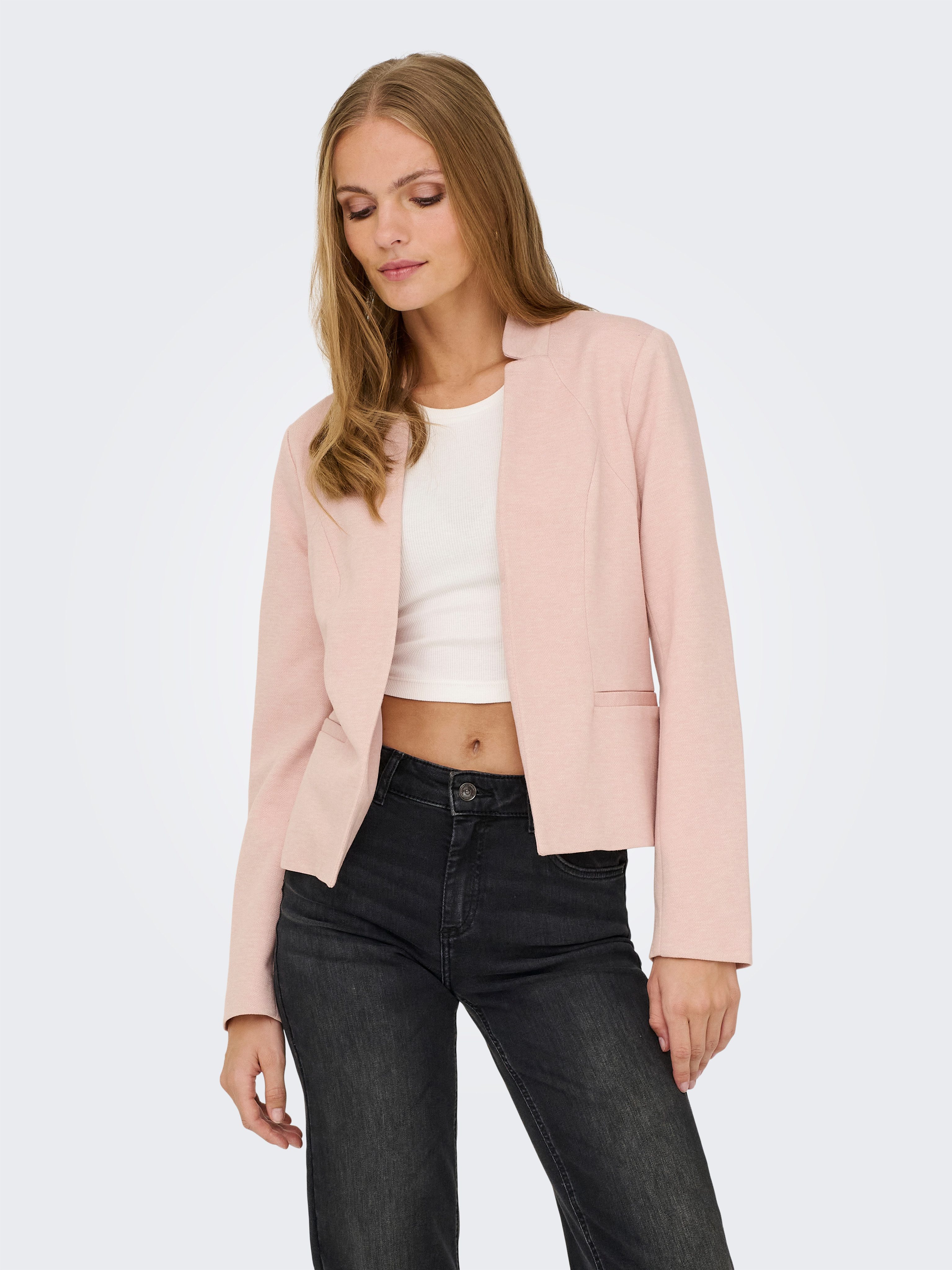 Kurzblazer ONLADDY L/S HARRINGBONE BLAZER CC TLR