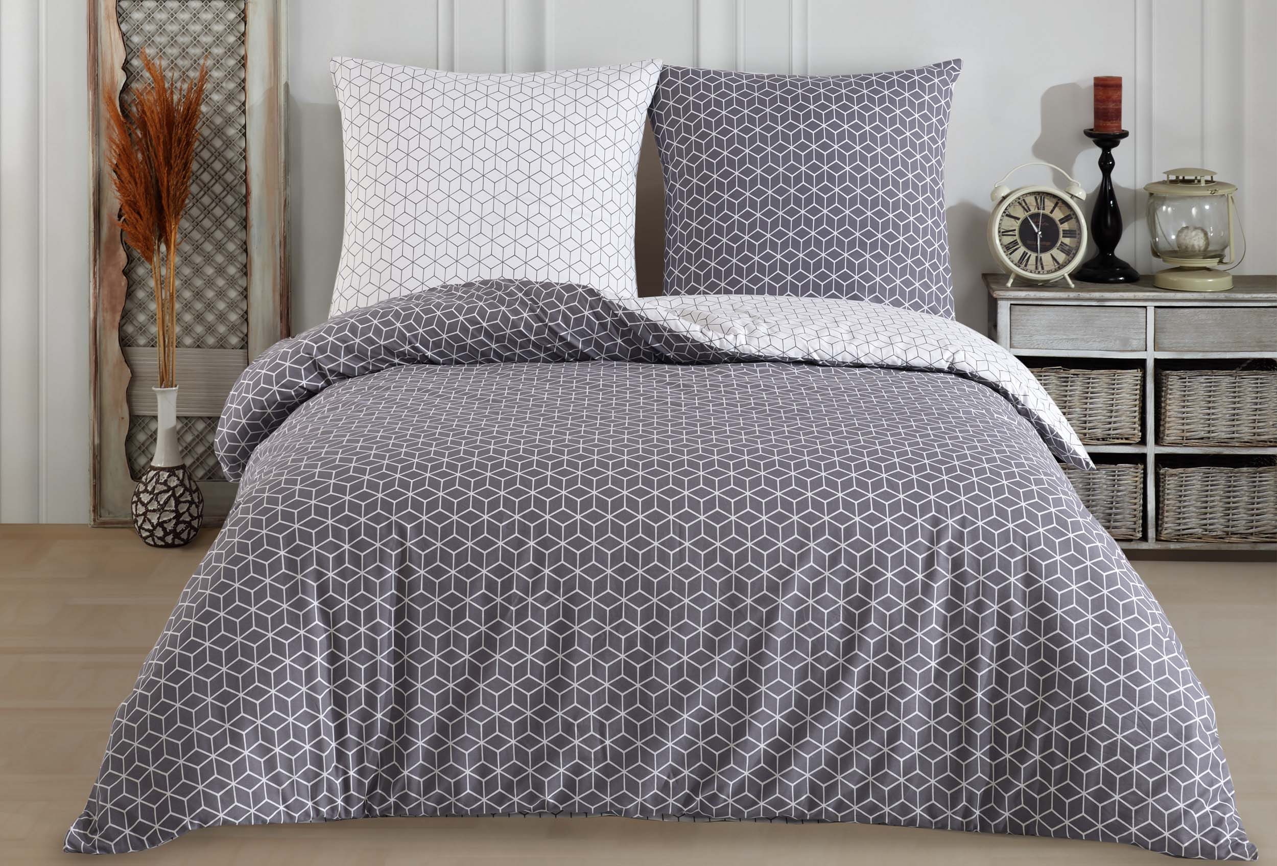Buymax Bettwäsche Sillage, Wende-Bettgarnitur, Bettbezug Set, günstig online kaufen