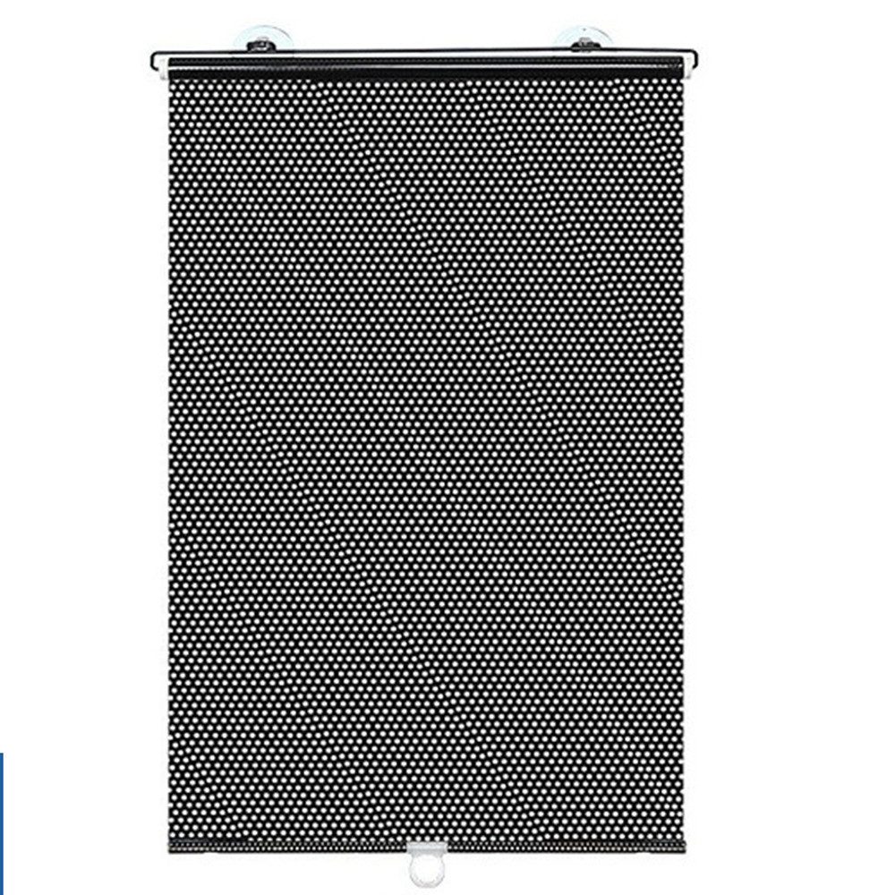 Agger Autosonnenschutz Auto-Sonnenrollo,Flexibler Sonnenschutz,für Auto, Zuhause, Küche, Flexibler seitlicher Sichtschutz für Balkon und Terrasse,Einziehbar
