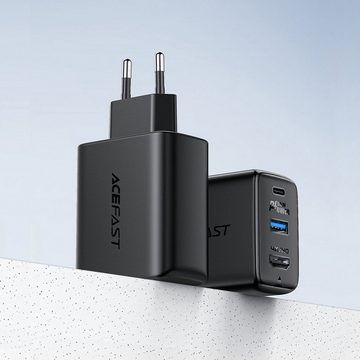 Acefast ACEFAST GaN 65W USB C Ladegerät mit 4K HD Ausgang USB-C Netzteil Notebook-Netzteil (Stecker:, Ausgangsleistung: W)