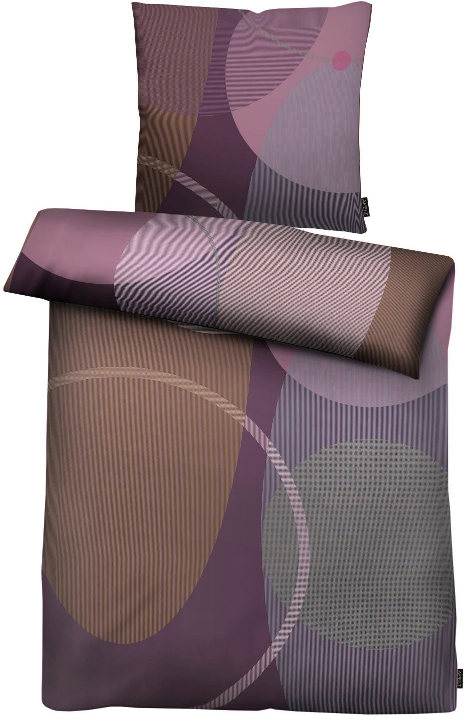 APELT Bettwäsche Giro GOTS, Satin (Bio-Baumwolle), günstig online kaufen