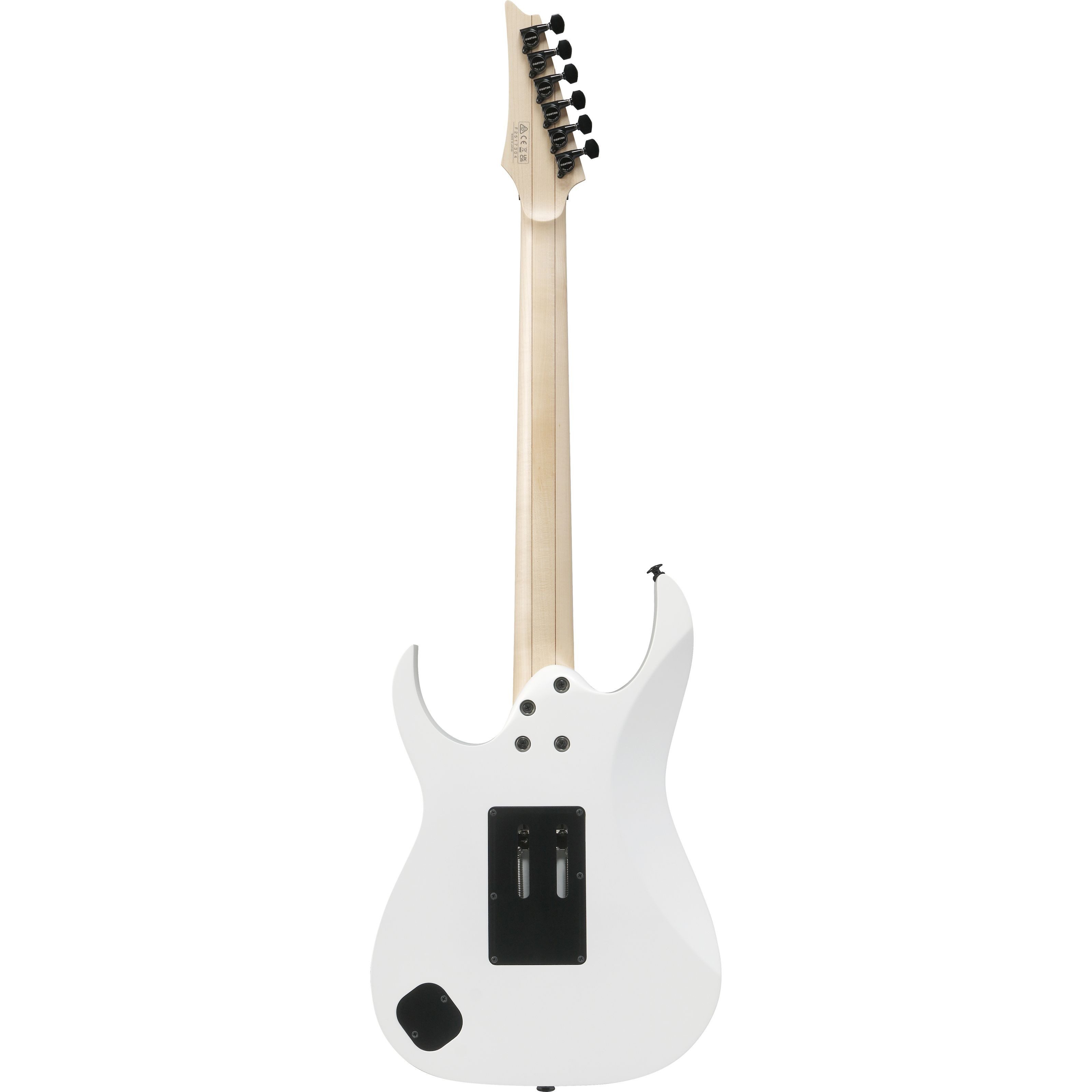 Ibanez E-Gitarre, Prestige RG653DX-WHF White Flat - E-Gitarre