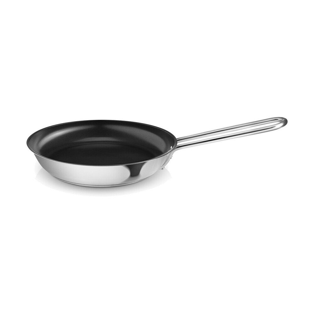 Eva Solo Bratpfanne Bratpfanne 20 cm Stainless Steel, Bratpfanne, Ø20cm, Aluminium, edelstahl