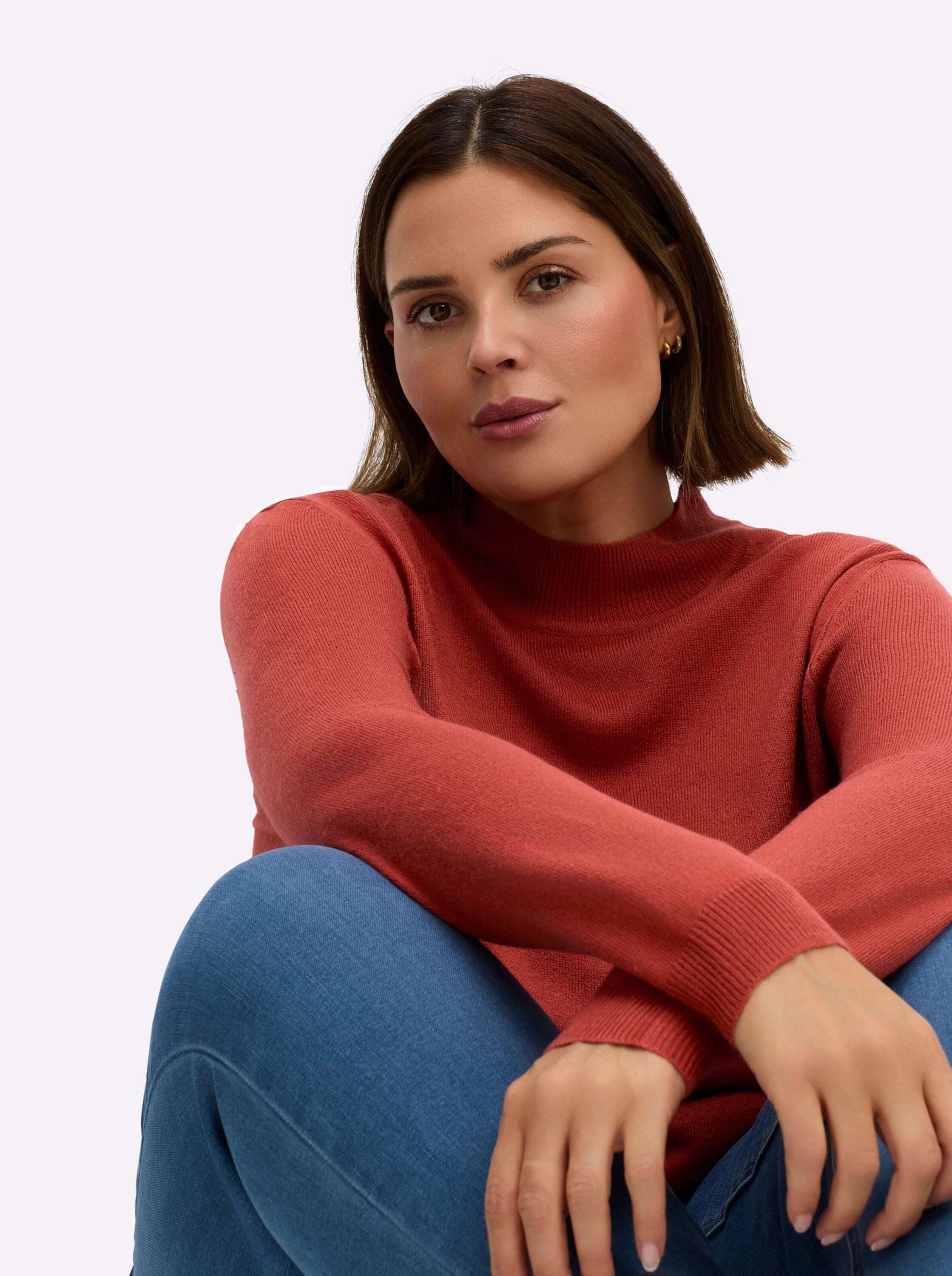 Sieh an! Strickpullover Pullover Langarm Jersey