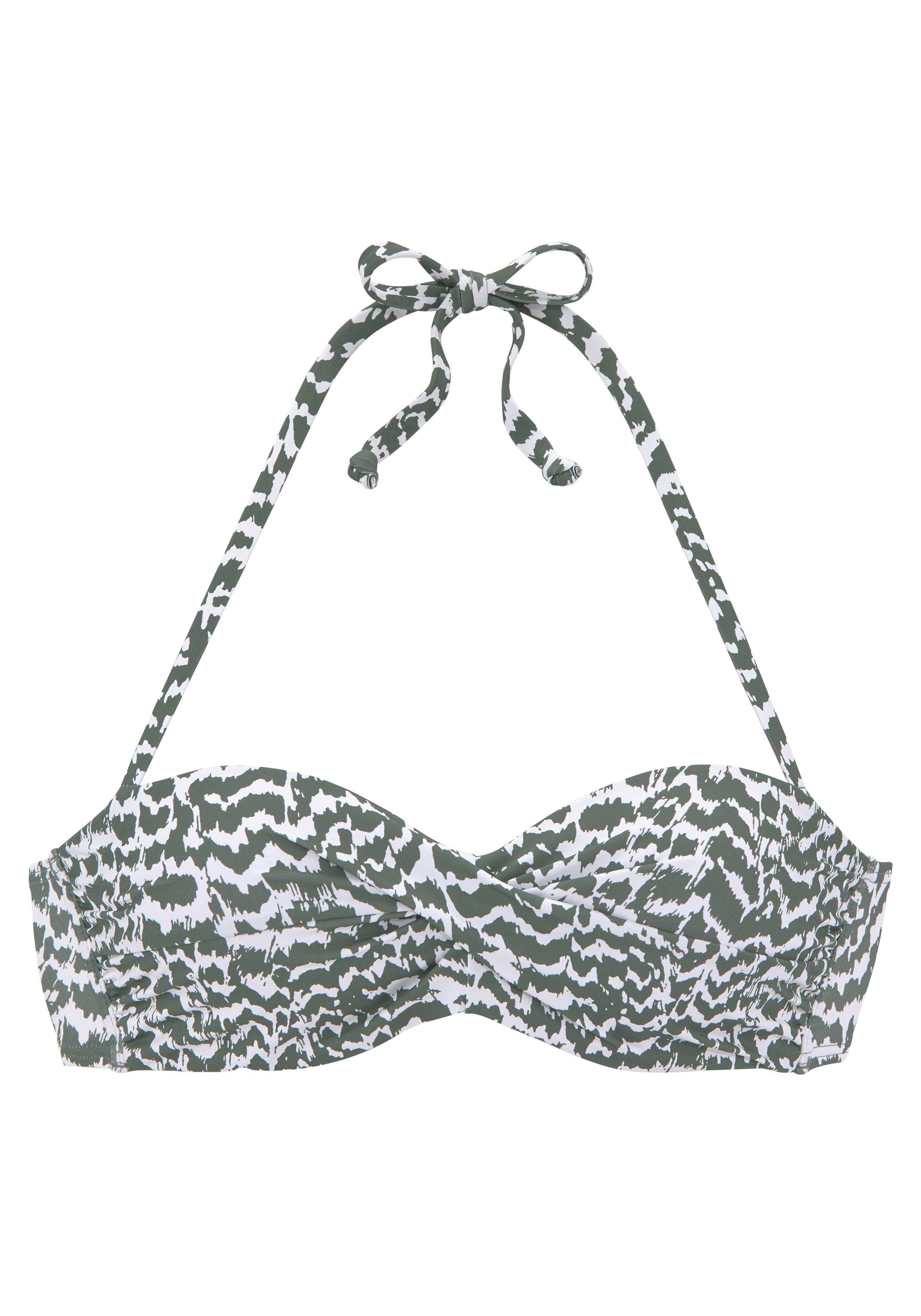 LASCANA Bügel-Bandeau-Bikini-Top Sansa, mit abnehmbaren Trägern günstig online kaufen