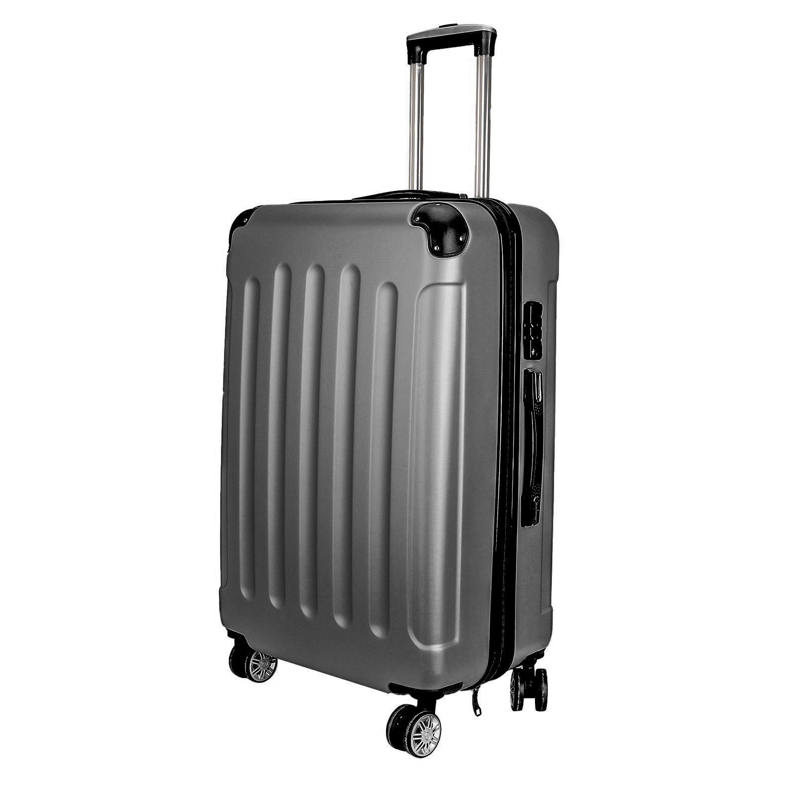 FUROKOY Kofferset Trolleyset Hartschalenkofferset Reisekoffer Koffer günstig online kaufen