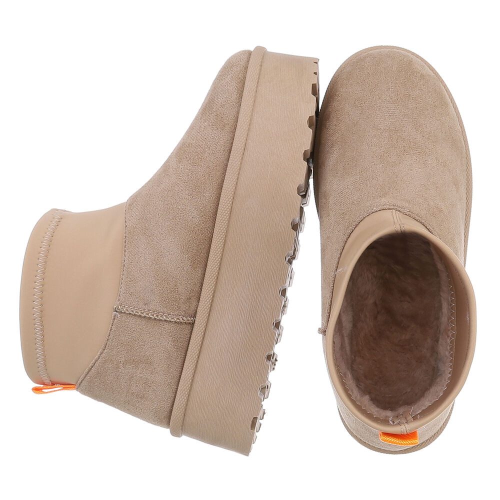 Ital-Design Damen Snowboots Freizeit Snowboots (88577249) Flach Stiefelette günstig online kaufen