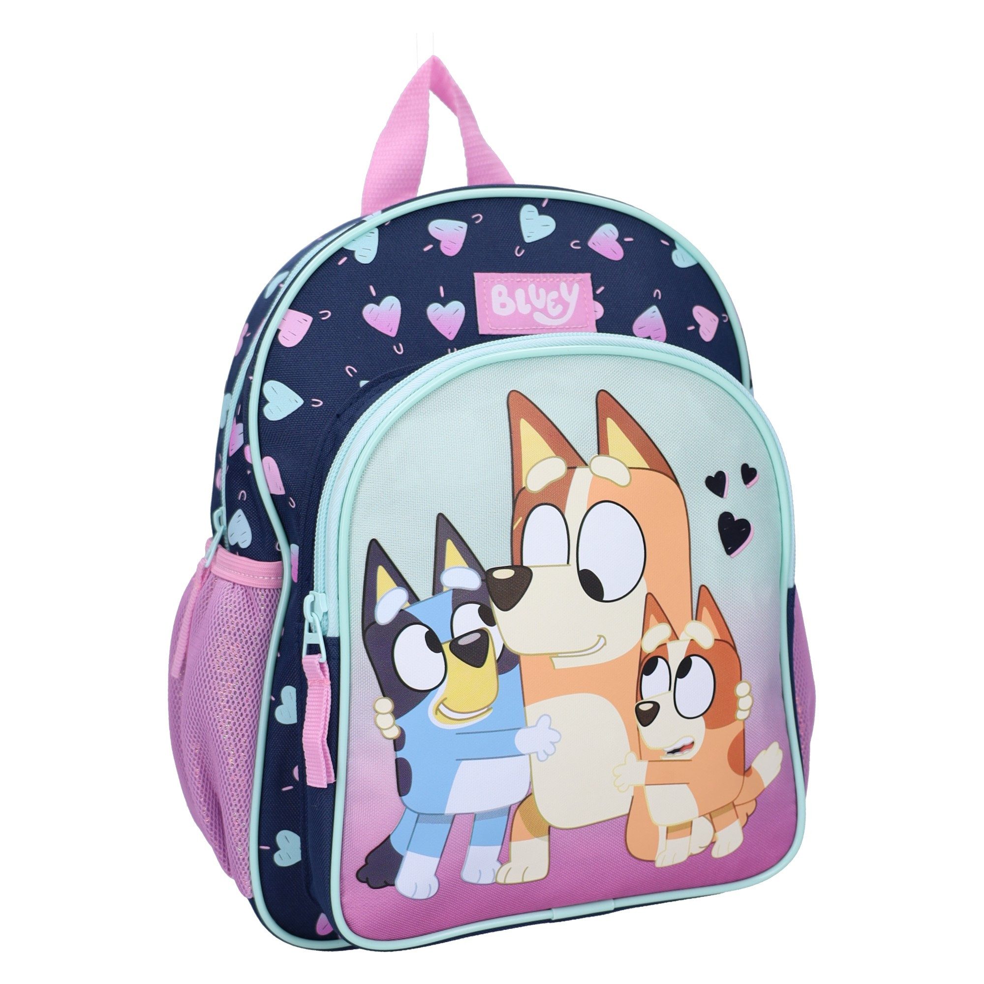 Bluey Kinderrucksack So Superb 8,3 L mit 2 Fächern Seitentasche für Kita und Schule