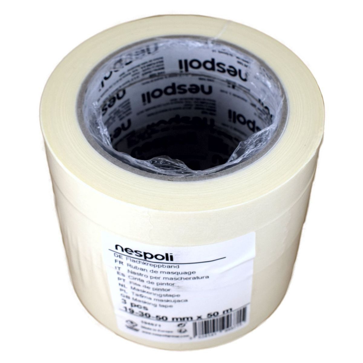 Color Expert Klebeband Malerkrepp Rollen 3x50m Klebeband Hotmelt Kleber