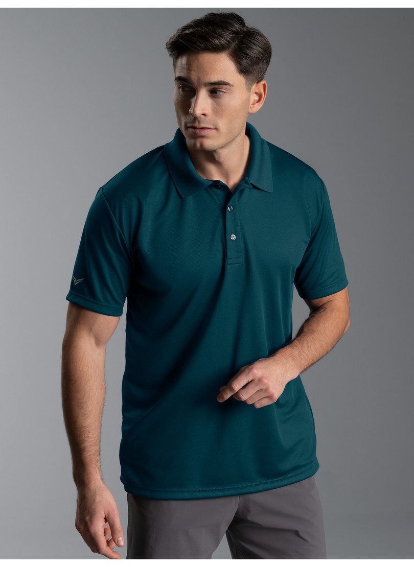 Trigema Poloshirt TRIGEMA Klassisches Poloshirt COOLMAX® (1-tlg) – Bild 3 von 4