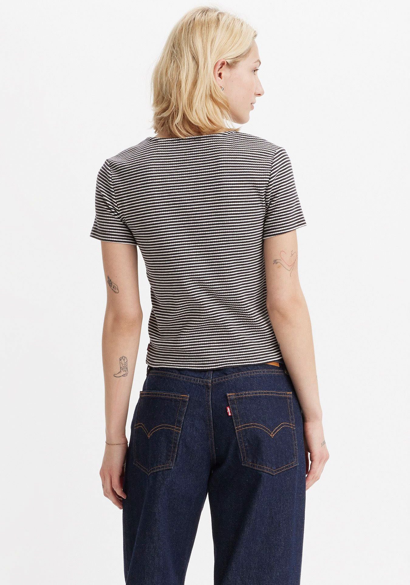 Levi's® V-Shirt mit Knopfleiste günstig online kaufen