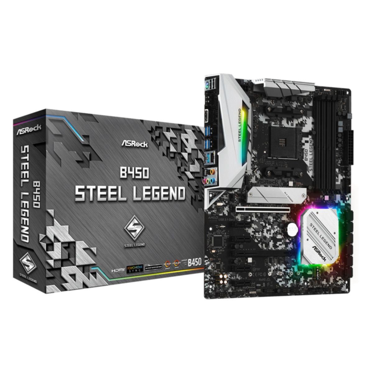 Asrock B450 Steel Legend Mainboard