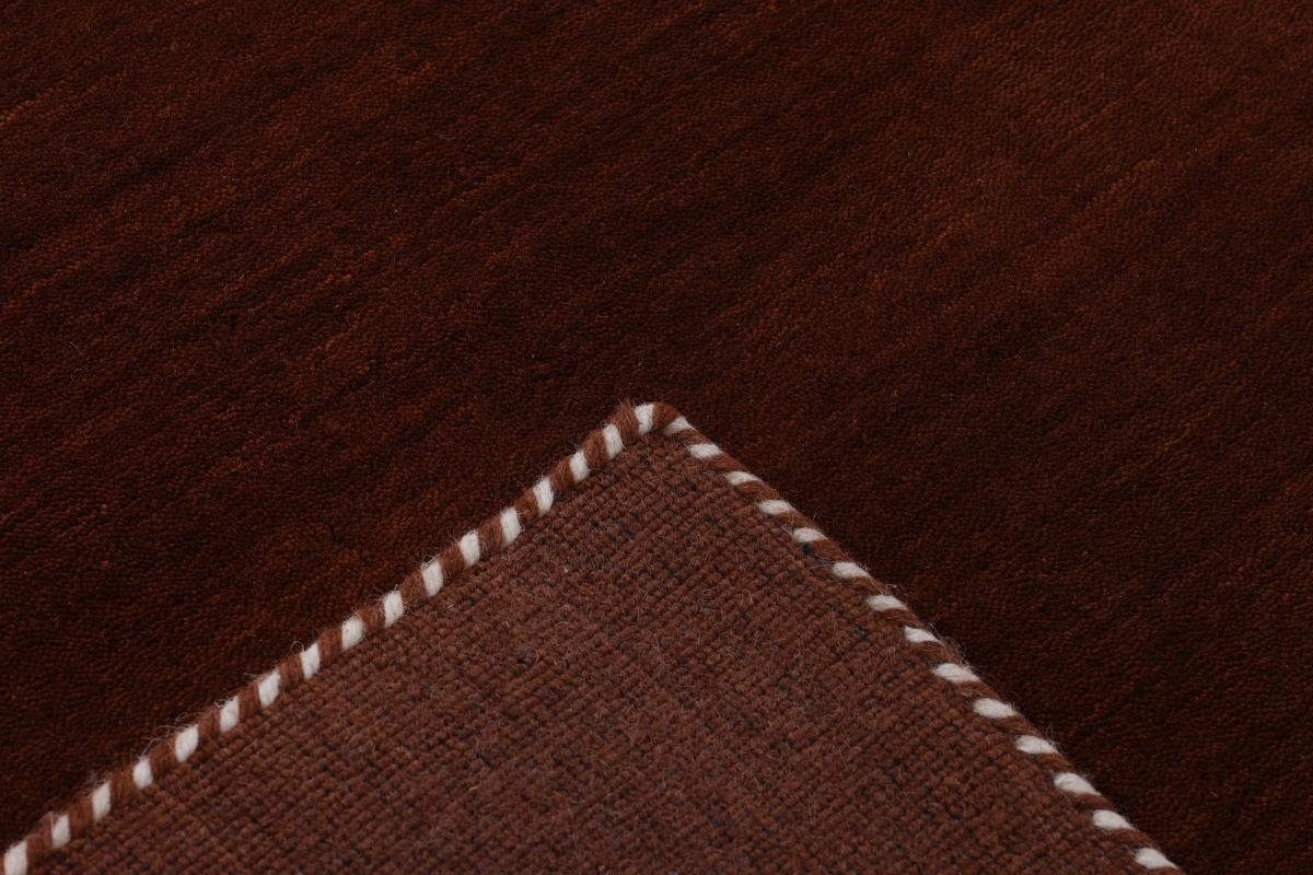 Brown 12 Orientteppich Moderner Nain mm Loom rechteckig, 244x253 Gabbeh Orientteppich Höhe: Quadratisch, Trading,