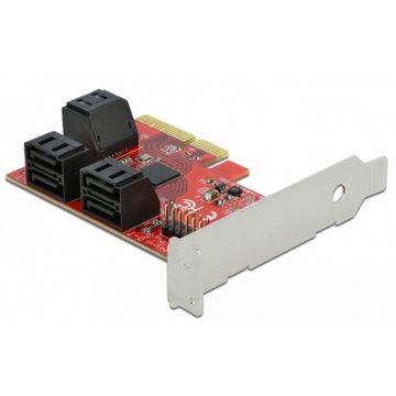 Delock PCIe 6P SATA PCIe x4Karte - LP Mainboard