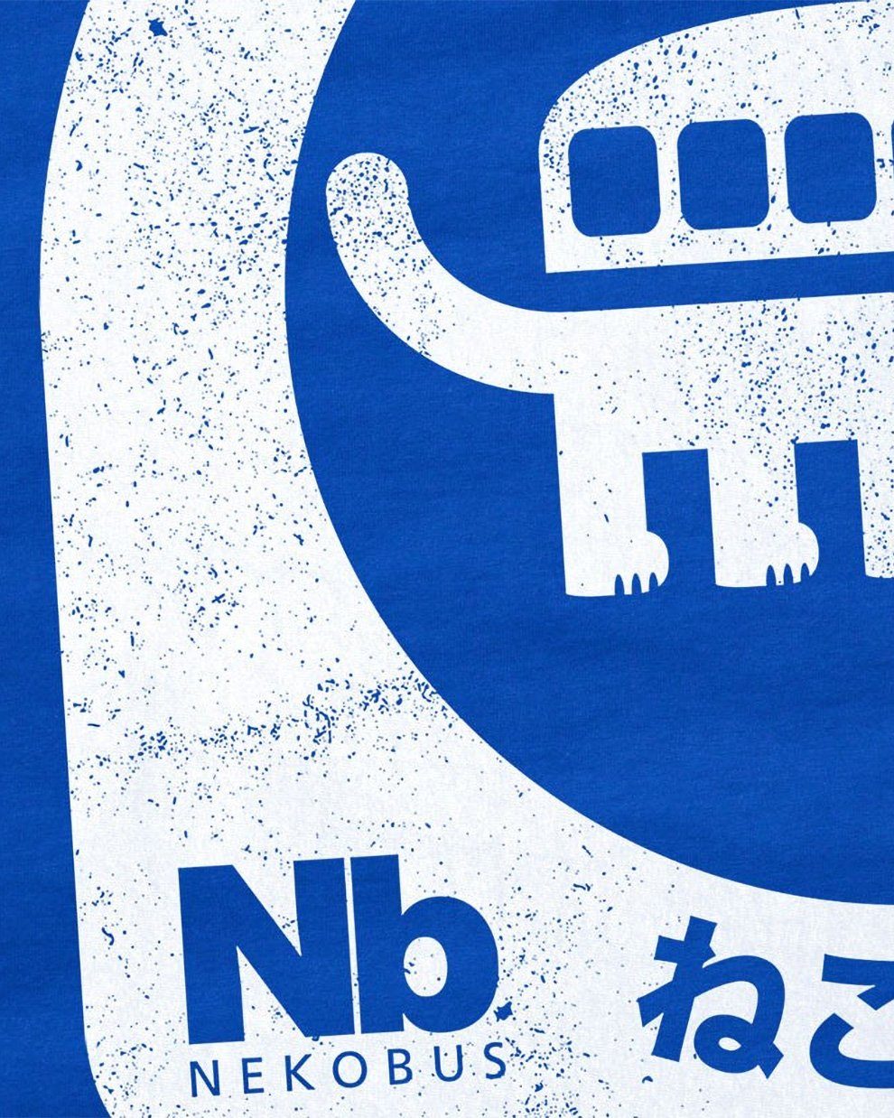 style3 Print-Shirt Herren T-Shirt tonari no anime mein Totoro nachbar blau anime studio ghibli Nekobus